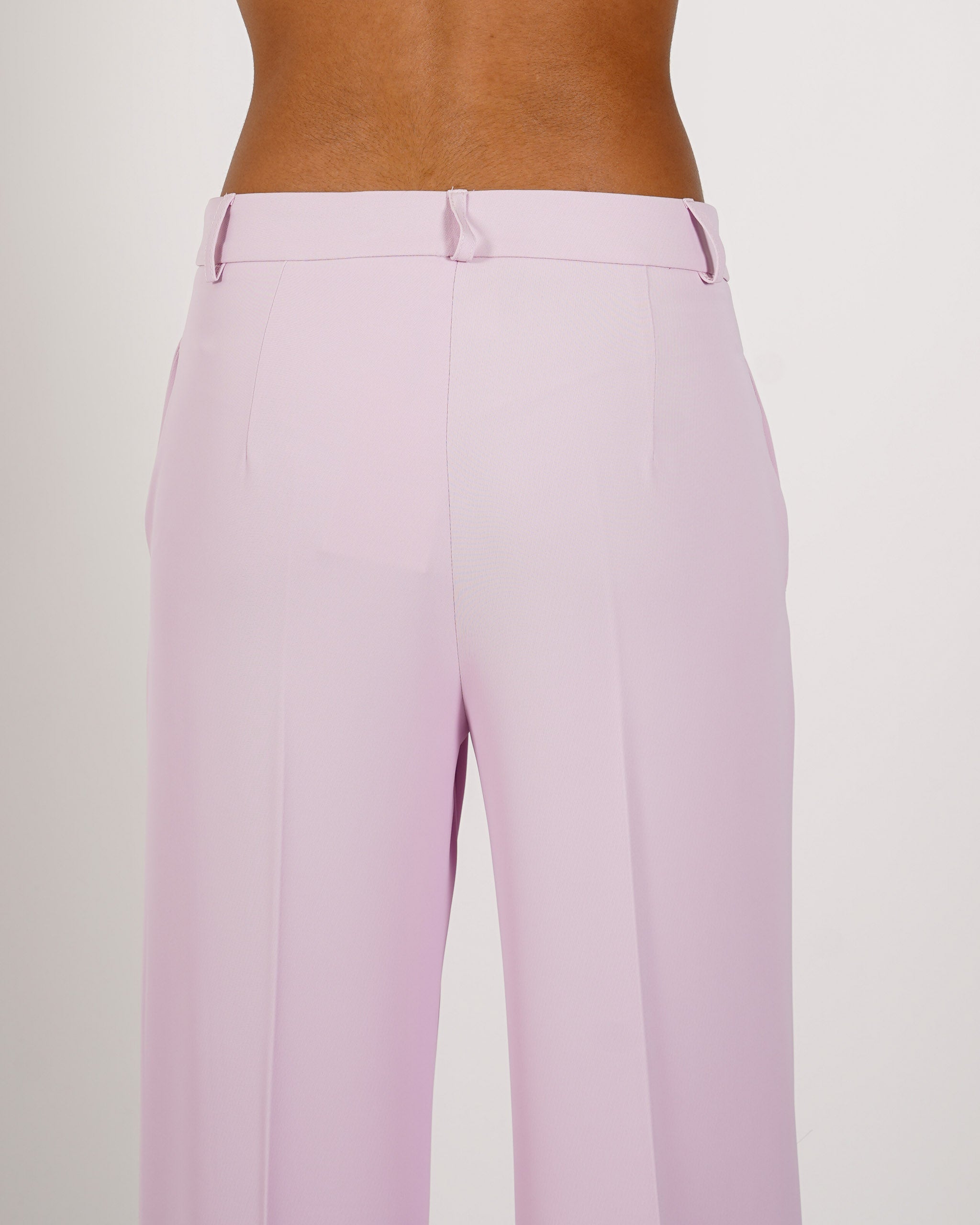 Pantaloni regular fit in tessuto crepe - Giovanna