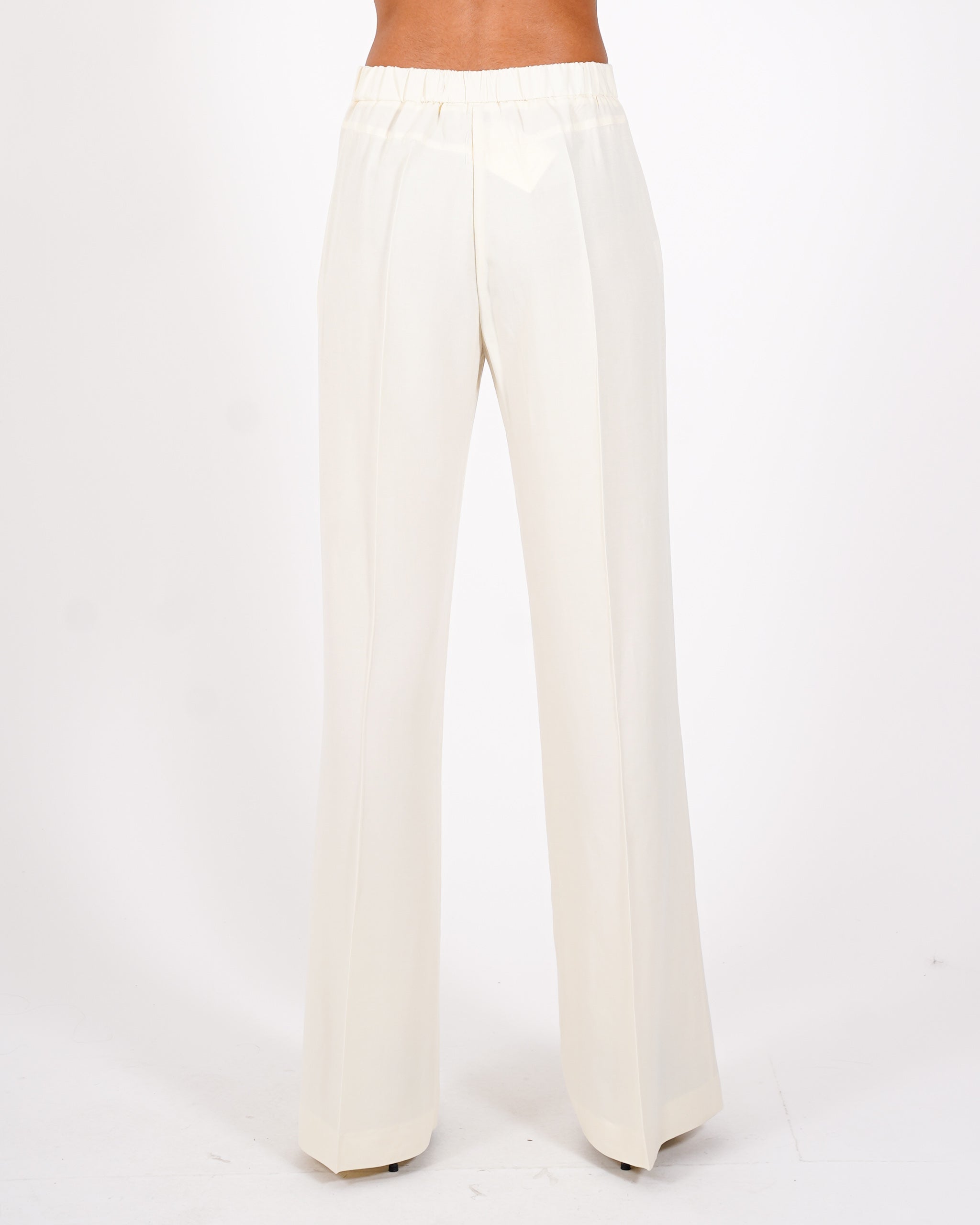 Pantaloni regular fit misto lino - Ingorda