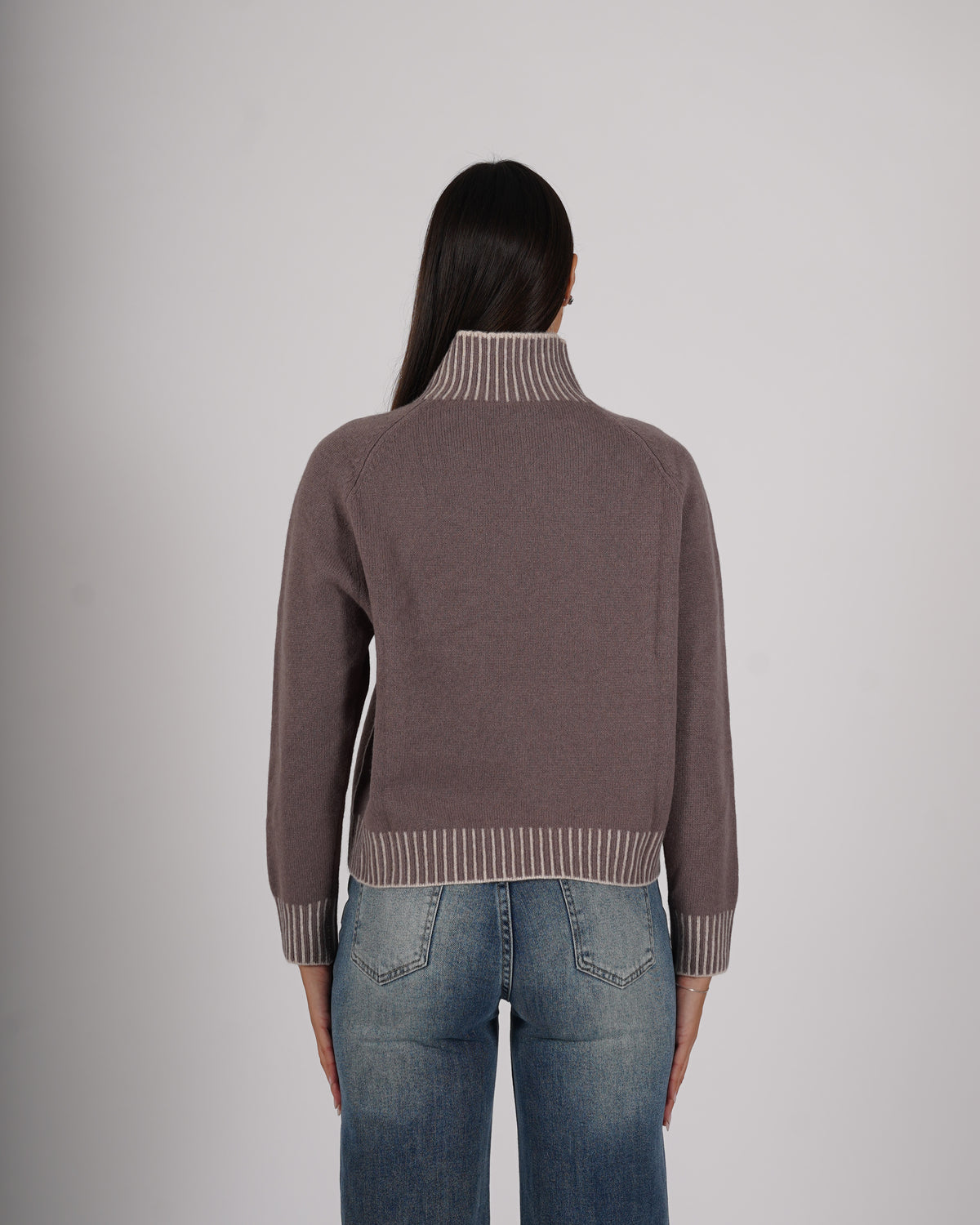 Maglia collo alto in lana - Livarda