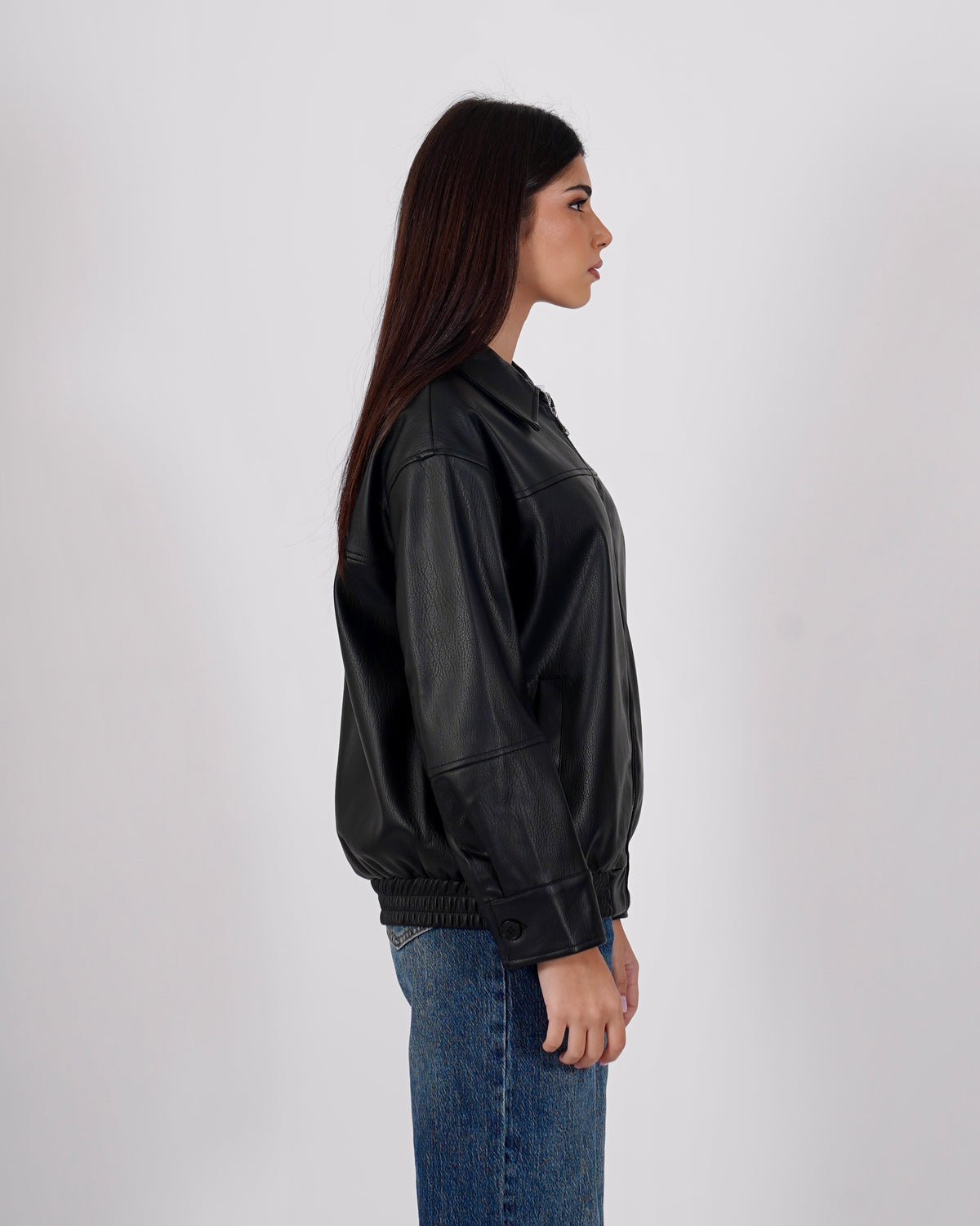 Bomber over in ecopelle - Clementina