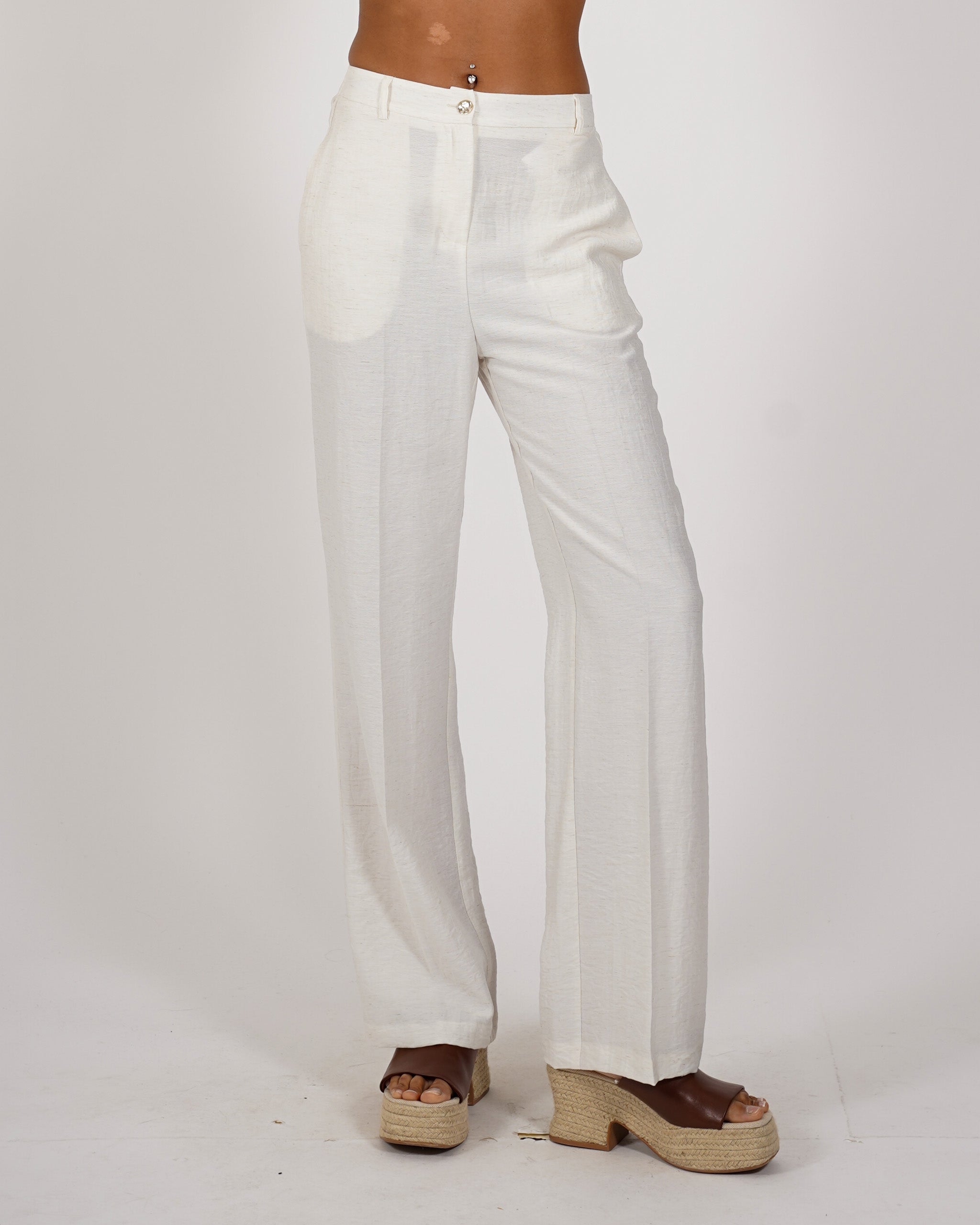 Coordinato gilet monopetto e pantalone regular fit - Filly