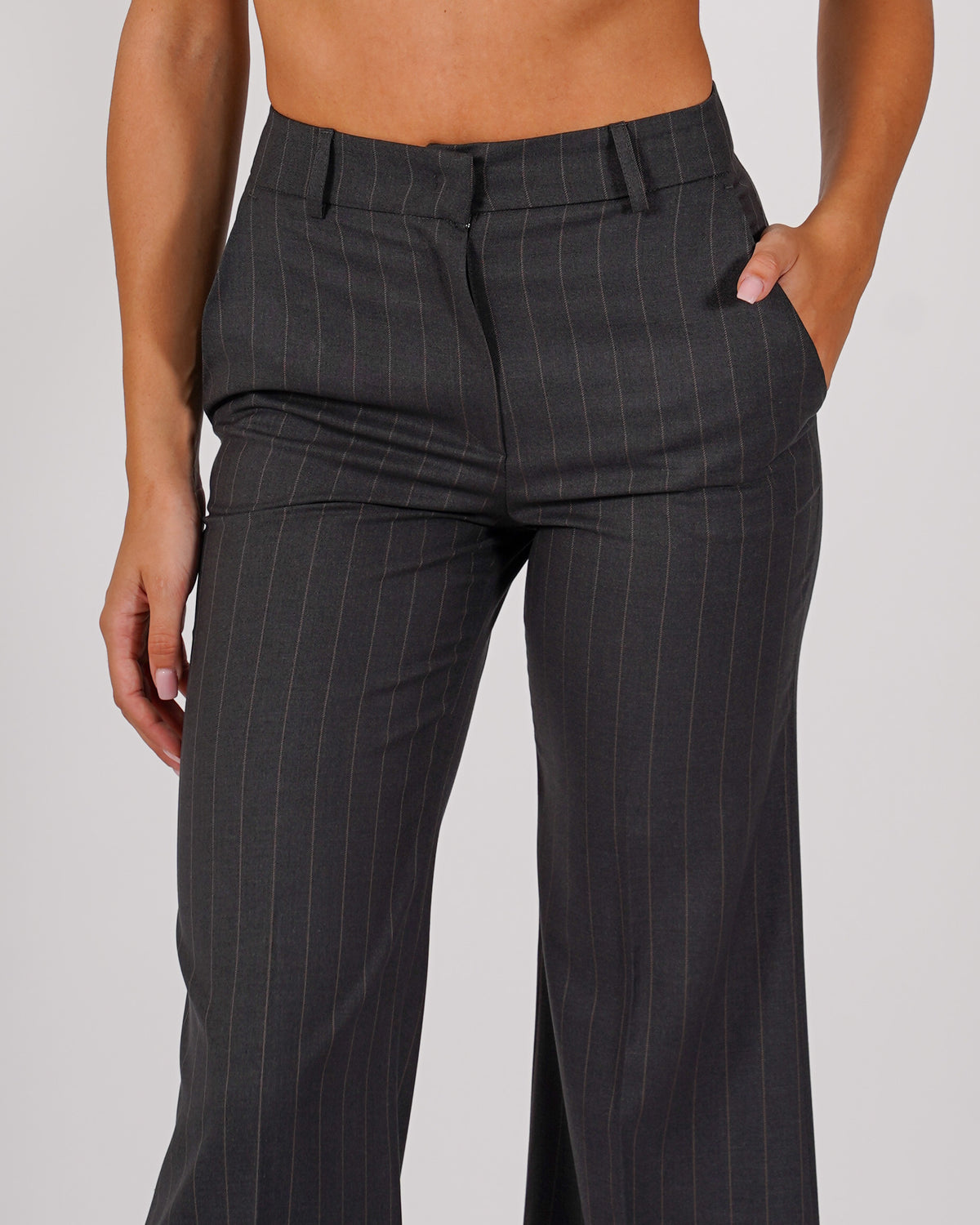 Pantaloni gessati regular fit - Roberts