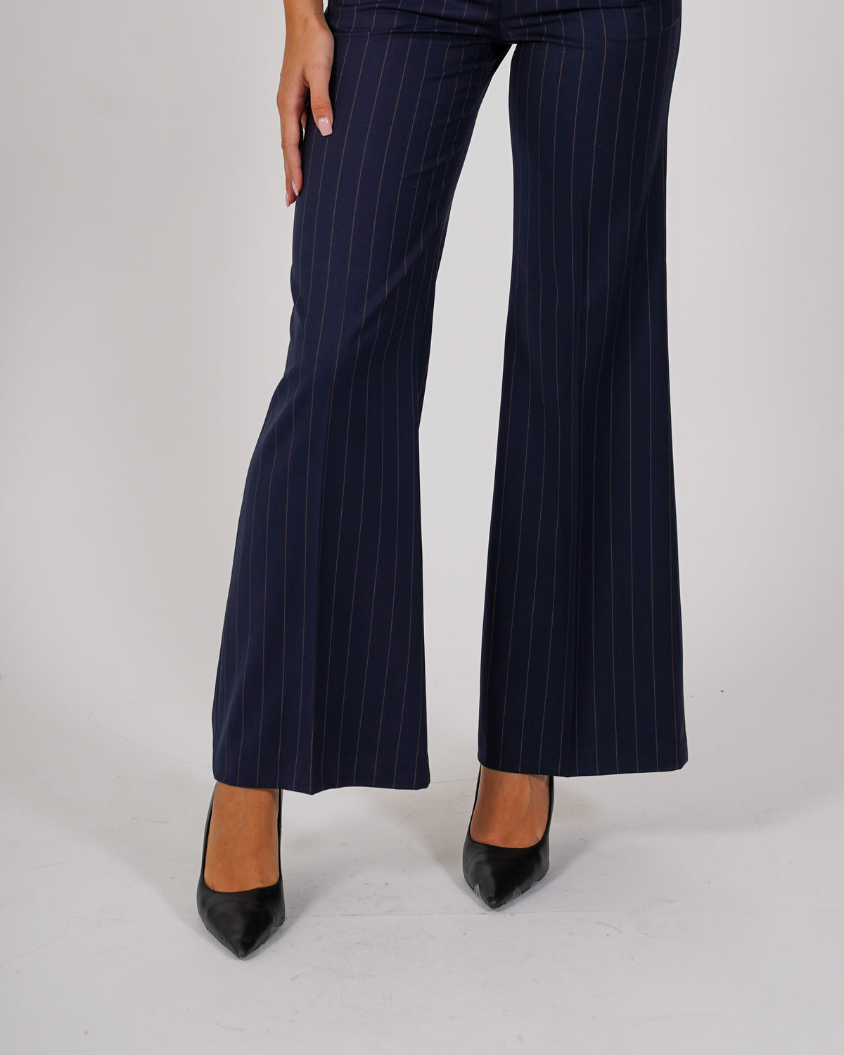 Pantaloni gessati regular fit - Roberts