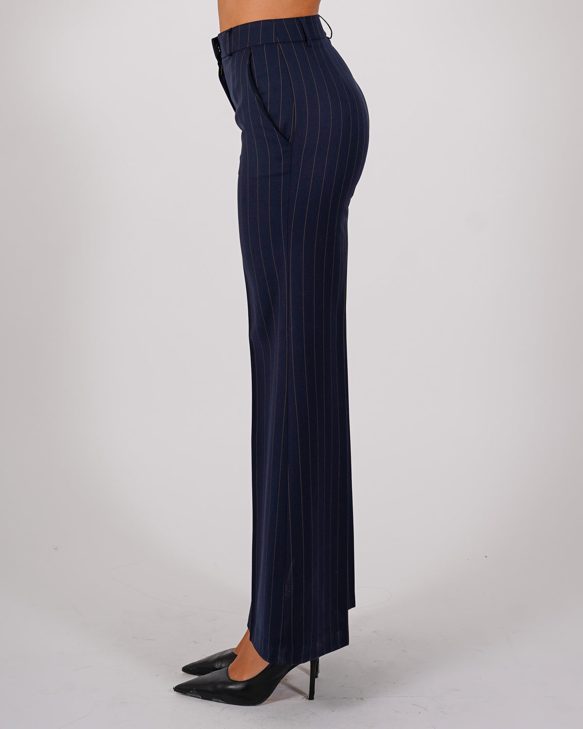 Pantaloni gessati regular fit - Roberts