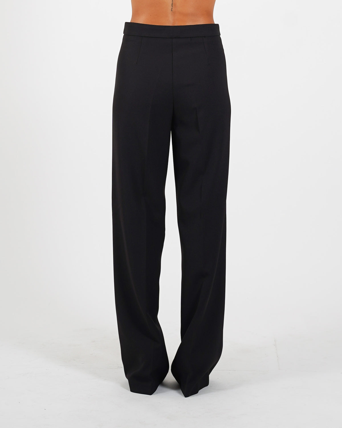 Pantaloni regular fit in tessuto crepe - Giovanna