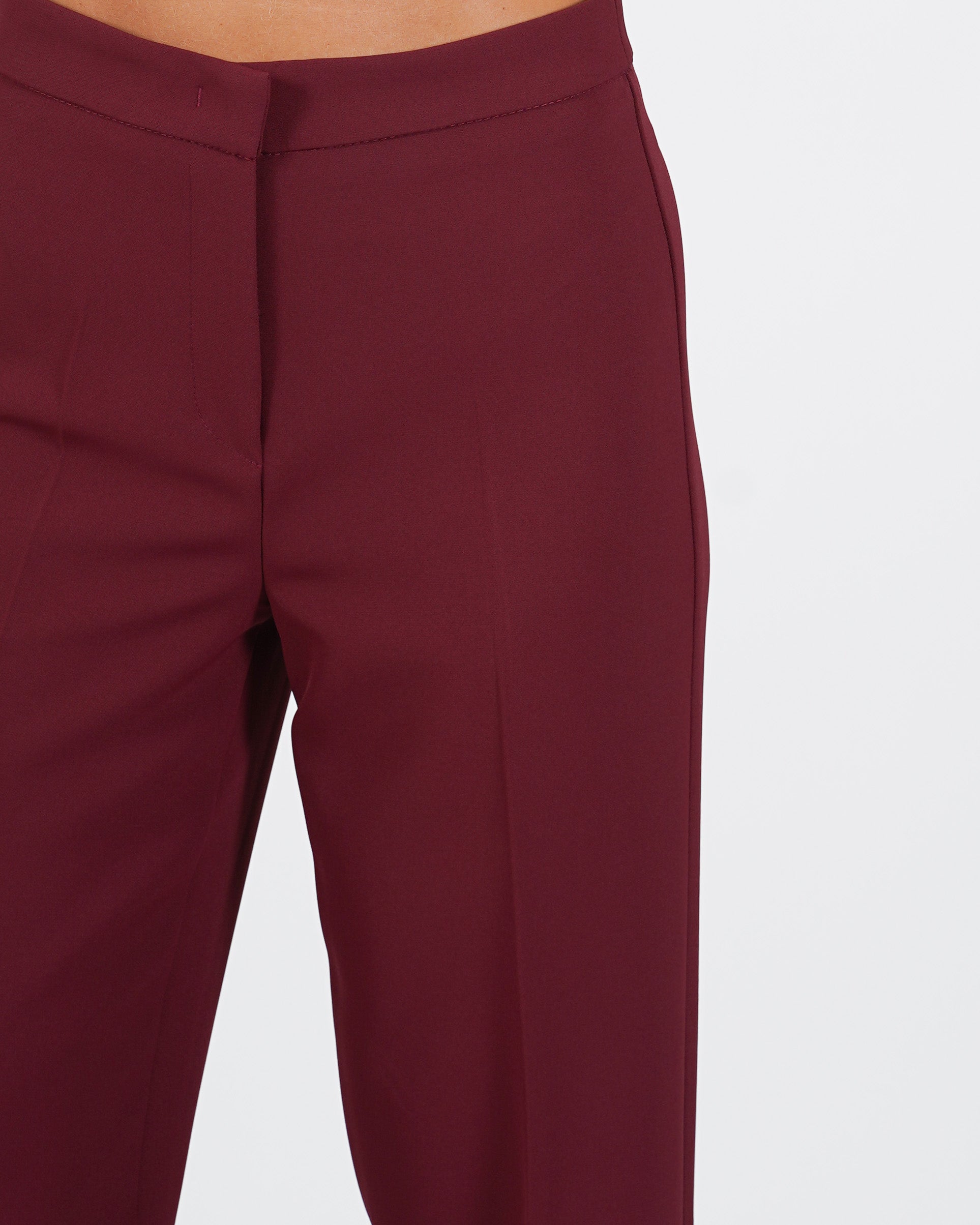 Pantaloni regular fit in tessuto crepe - Giovanna