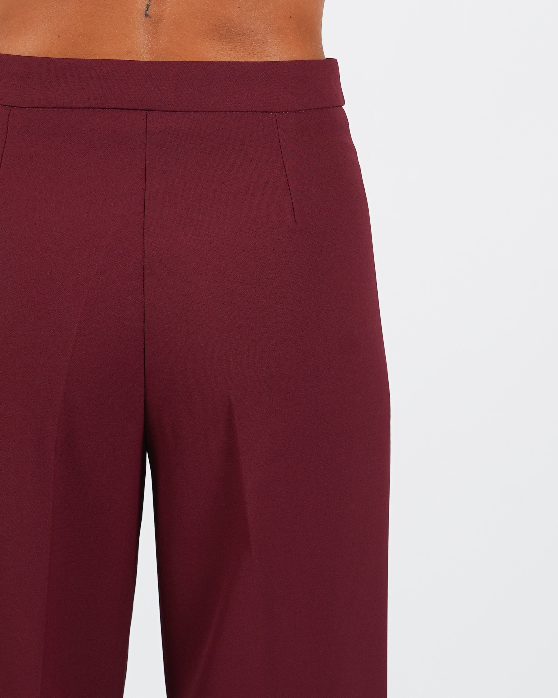 Pantaloni regular fit in tessuto crepe - Giovanna