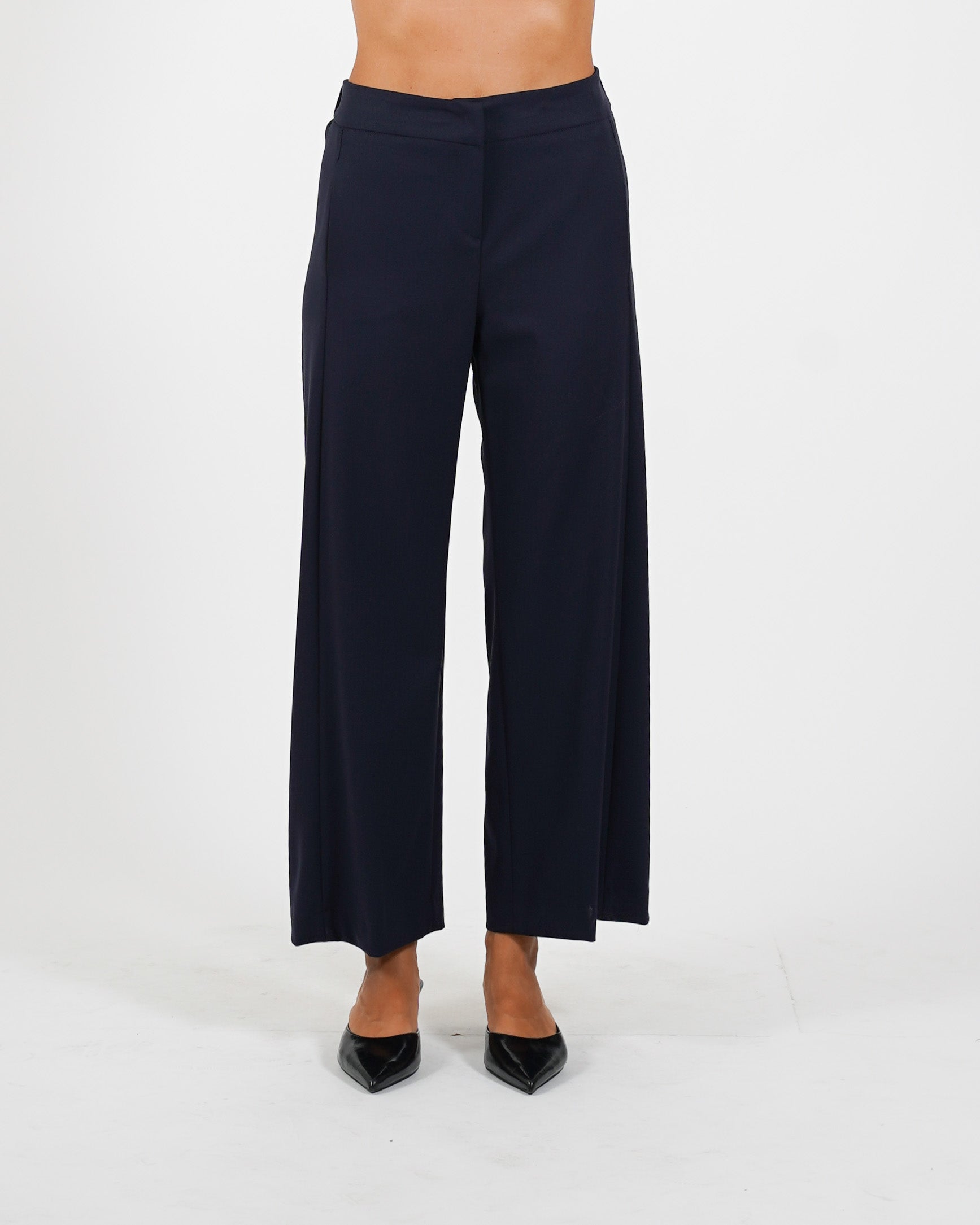 Pantaloni cropped in eco fibra - Manzano