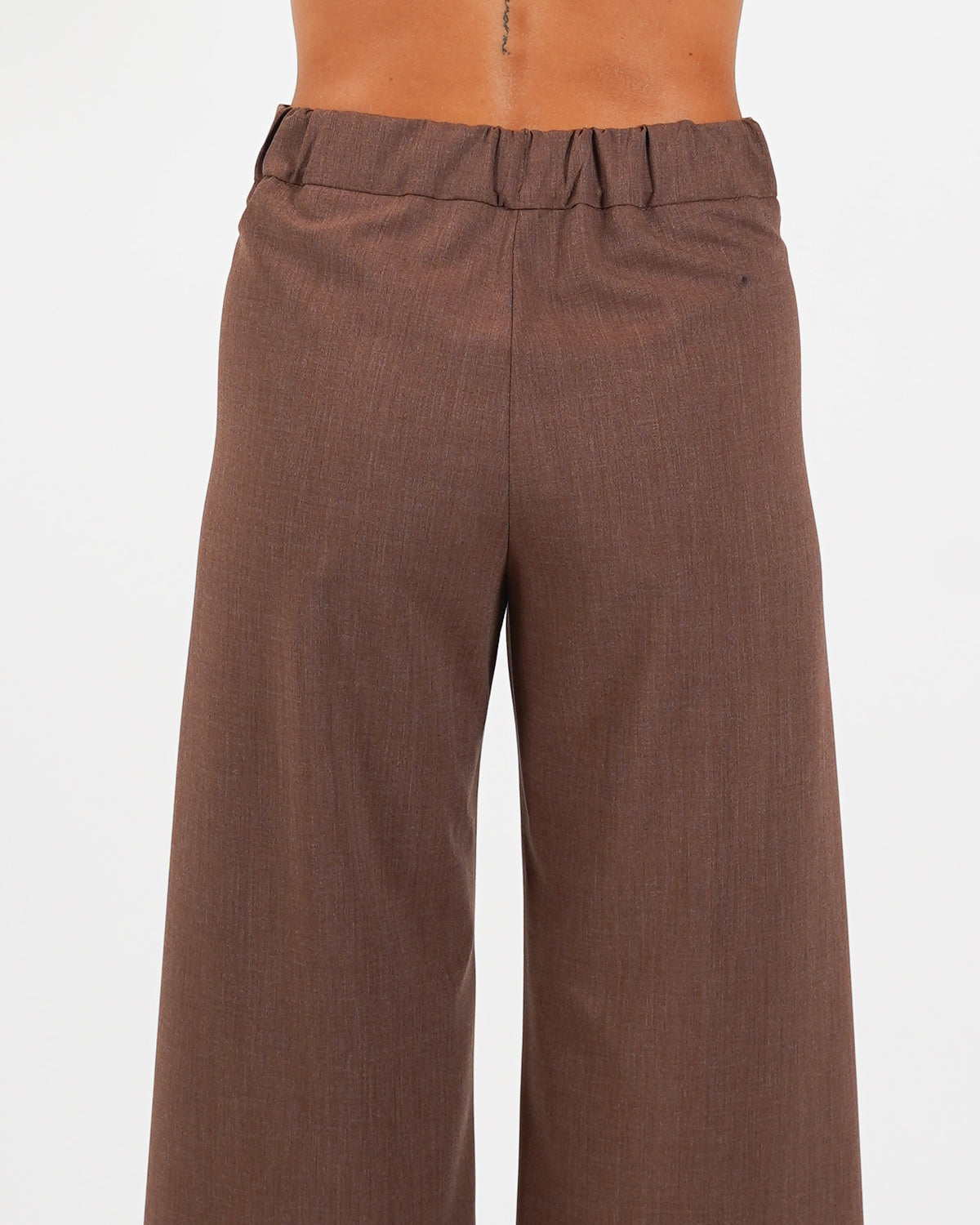 Pantaloni cropped in eco fibra - Manzano