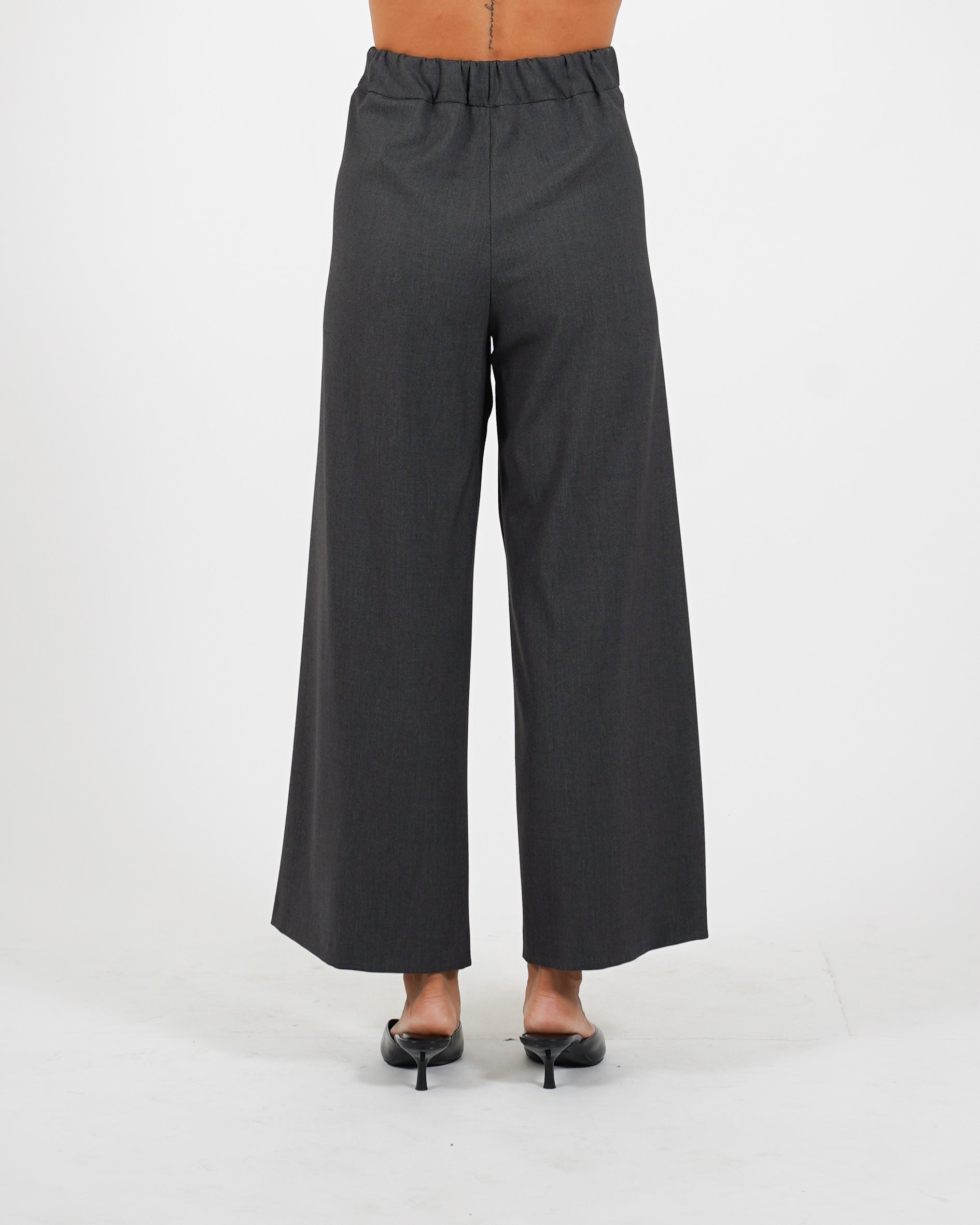 Pantaloni cropped in eco fibra - Manzano