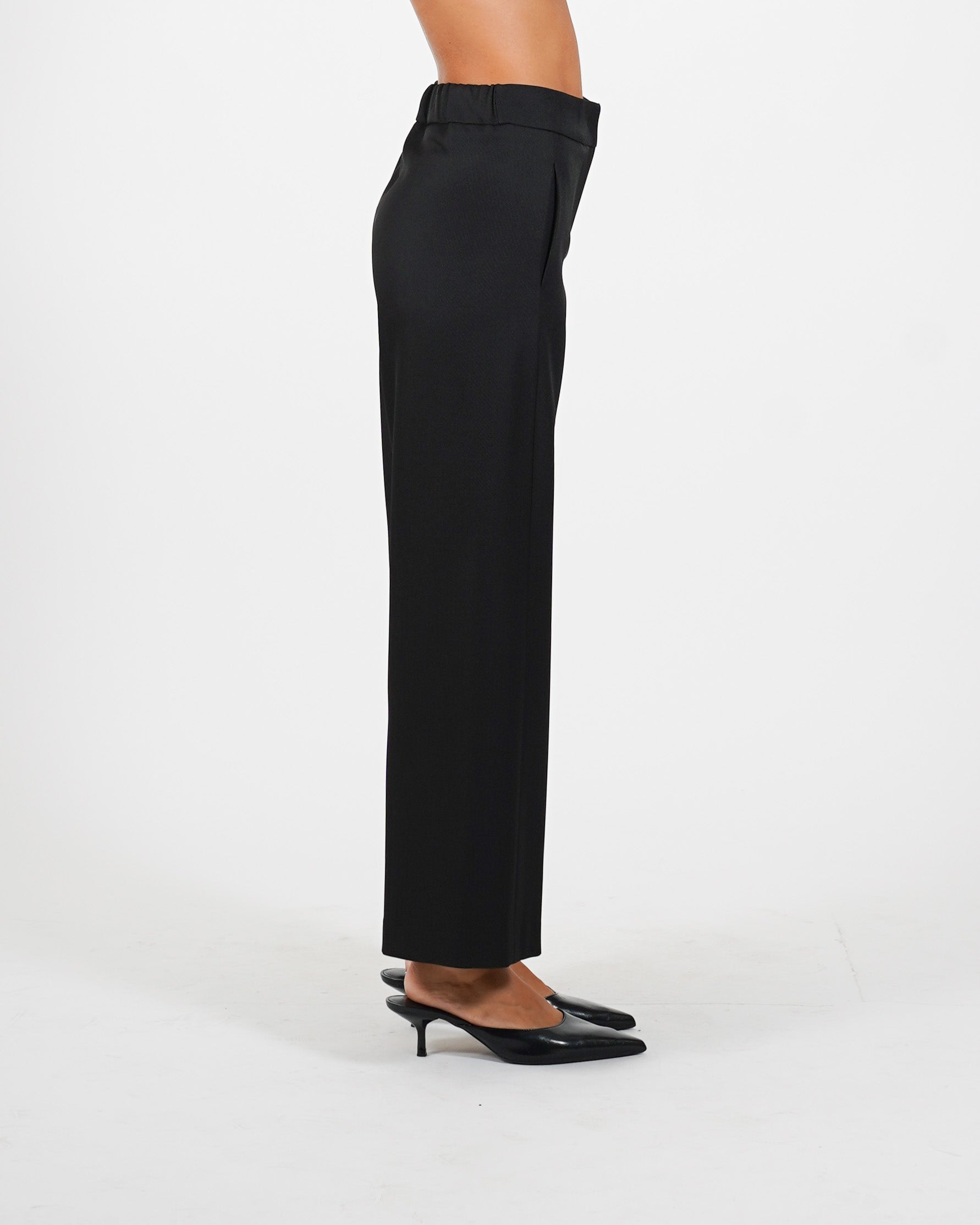 Pantaloni cropped in eco fibra - Manzano
