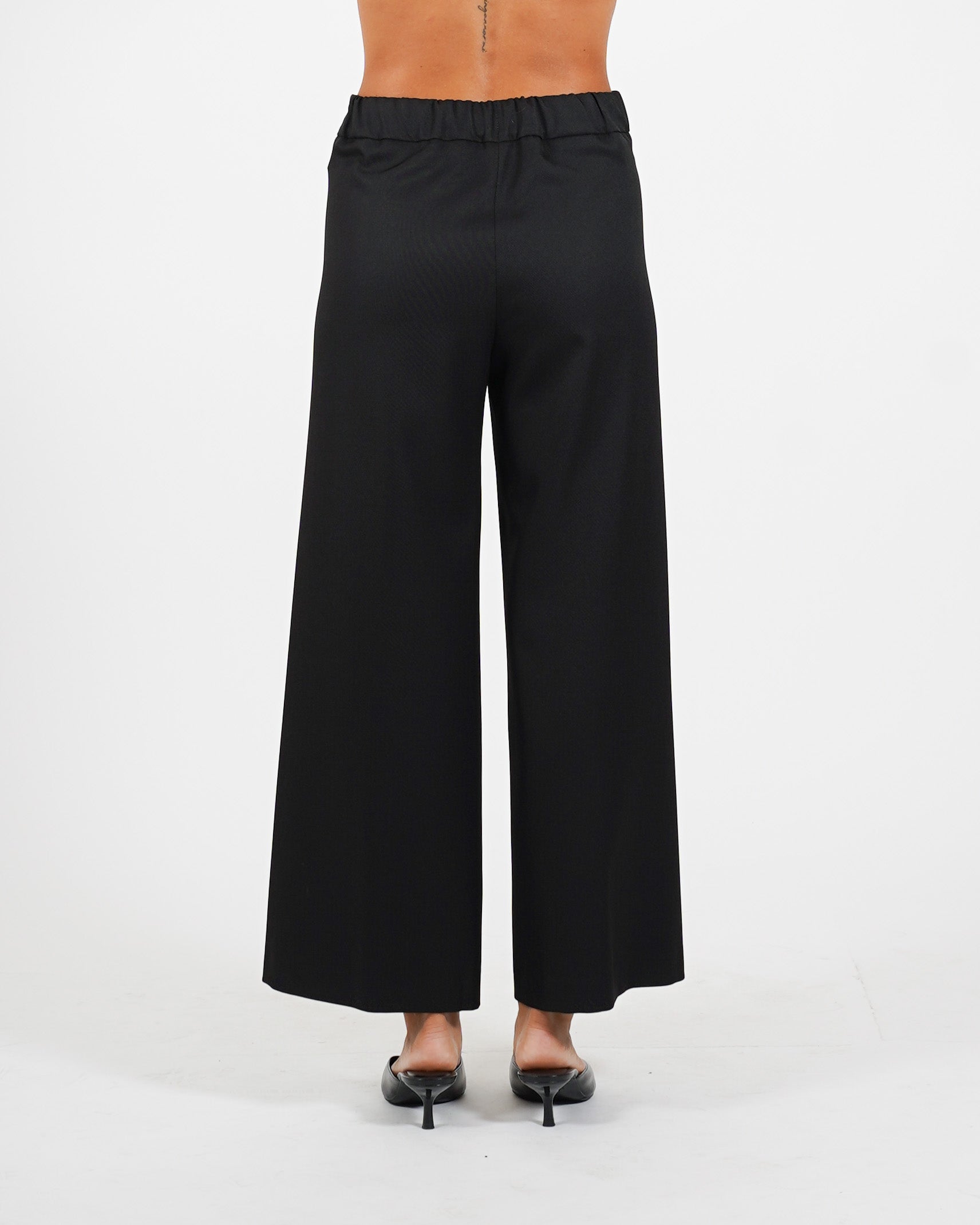 Pantaloni cropped in eco fibra - Manzano