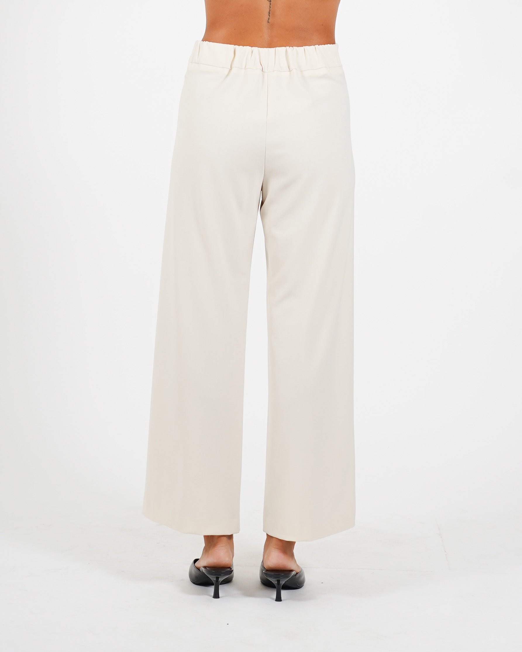 Pantaloni cropped in eco fibra - Manzano