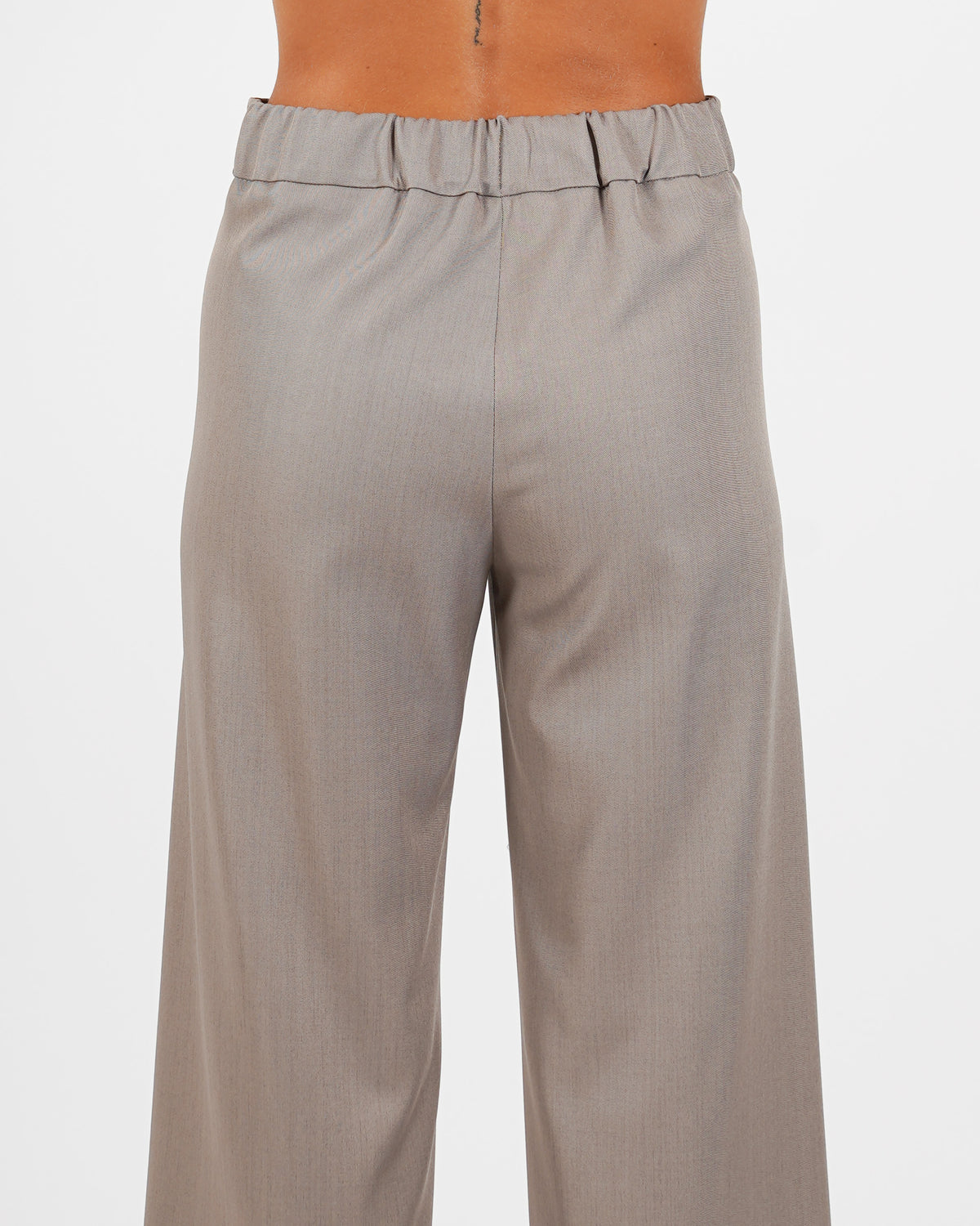 Pantaloni cropped in eco fibra - Manzano