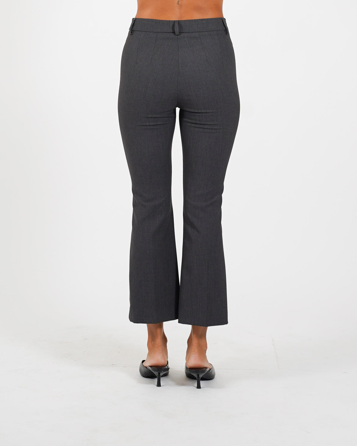 Pantaloni slim fit con bustino in fresco lana - Varsha