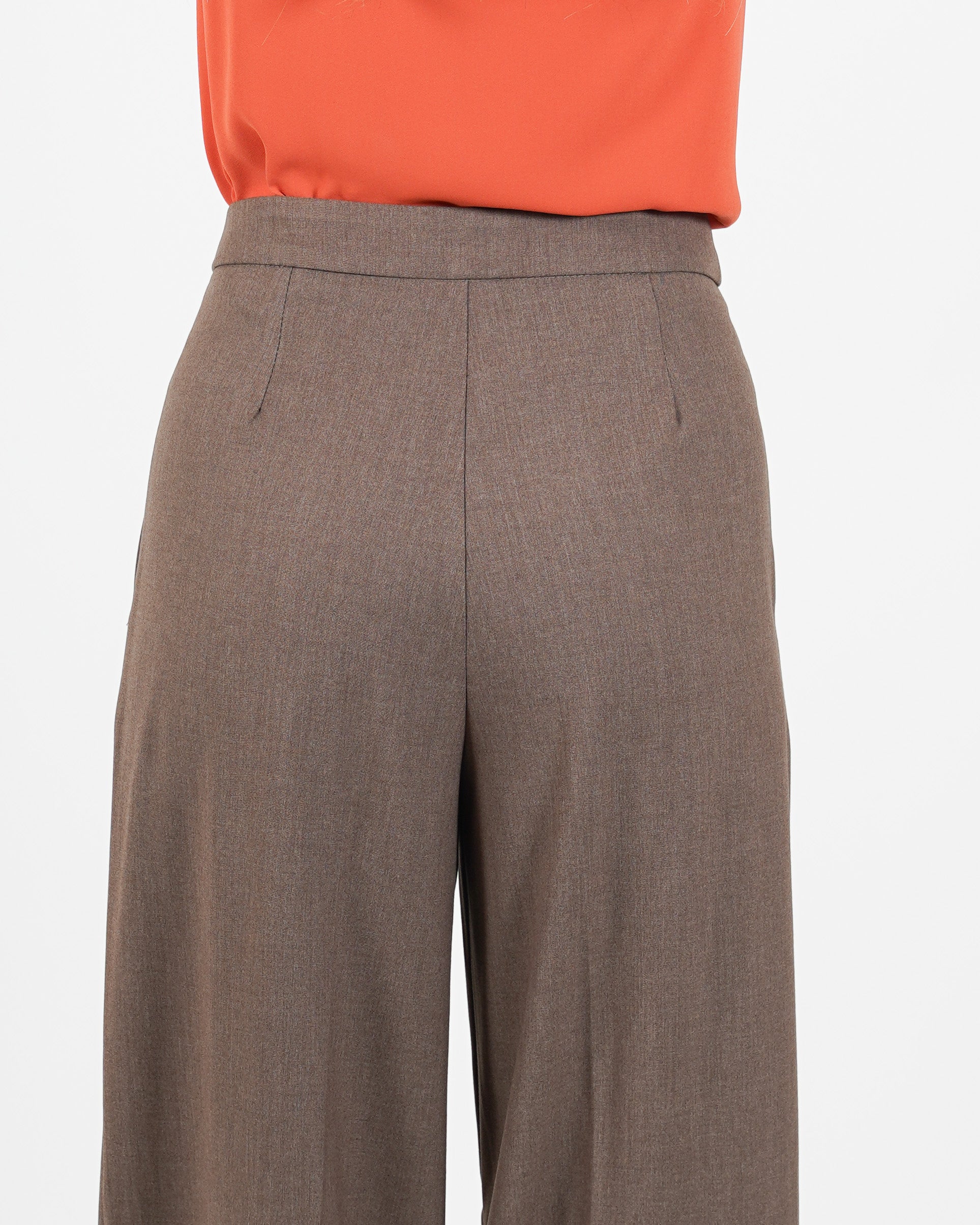 Pantaloni con baschina e gamba larga - Smirne