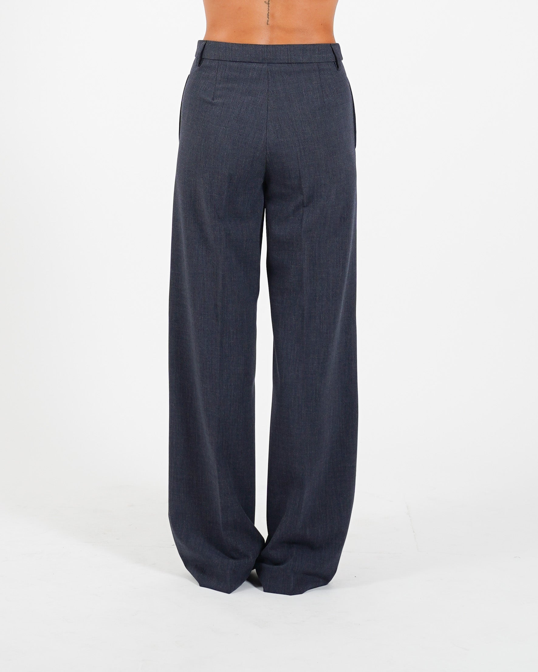 Pantaloni regular fit in ecofibra - Giovanna