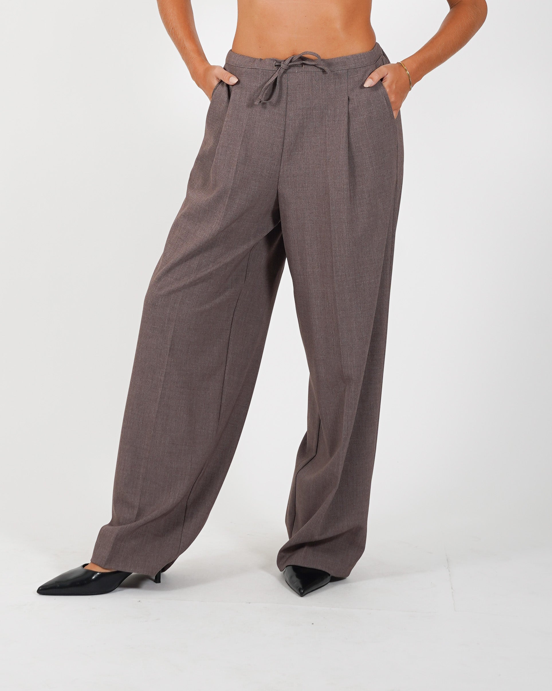 Pantaloni con coulisse e tasche - Ignanzia