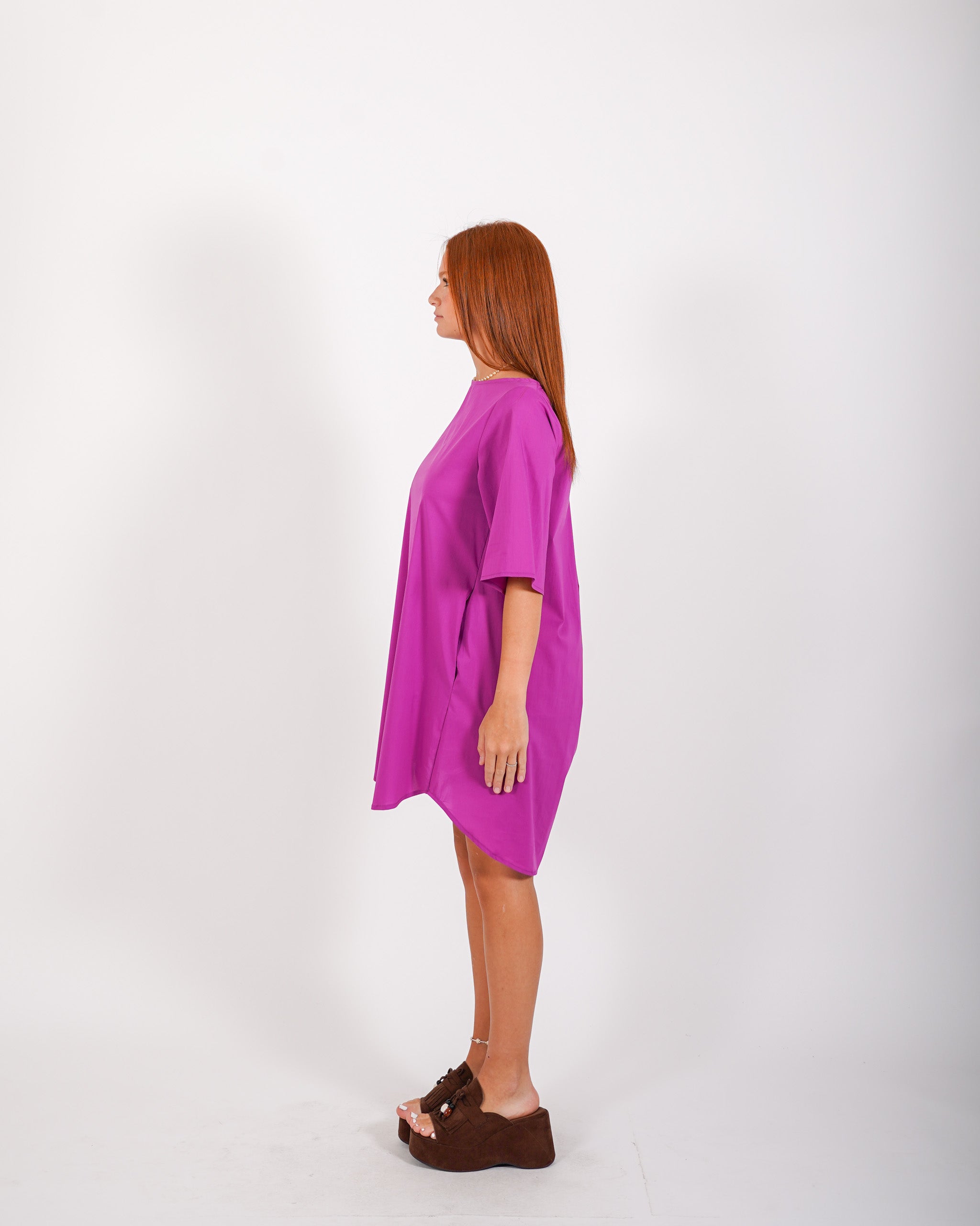 Abito midi in cotone  - Margherita