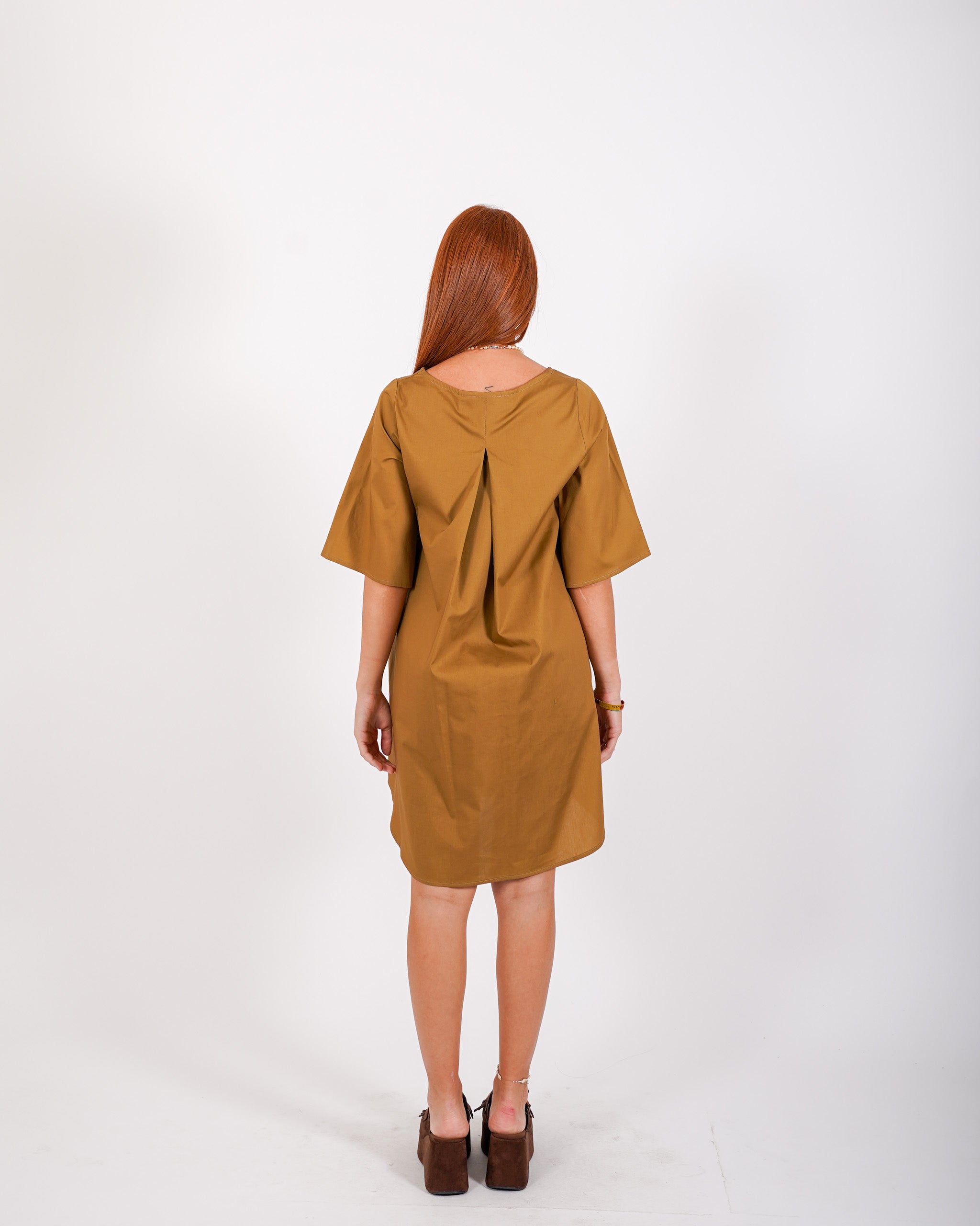 Abito midi in cotone  - Margherita