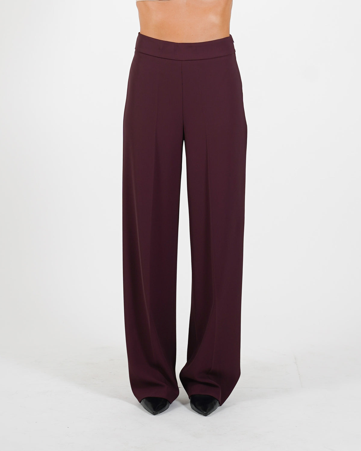 Pantaloni con baschina e gamba larga - Gazania