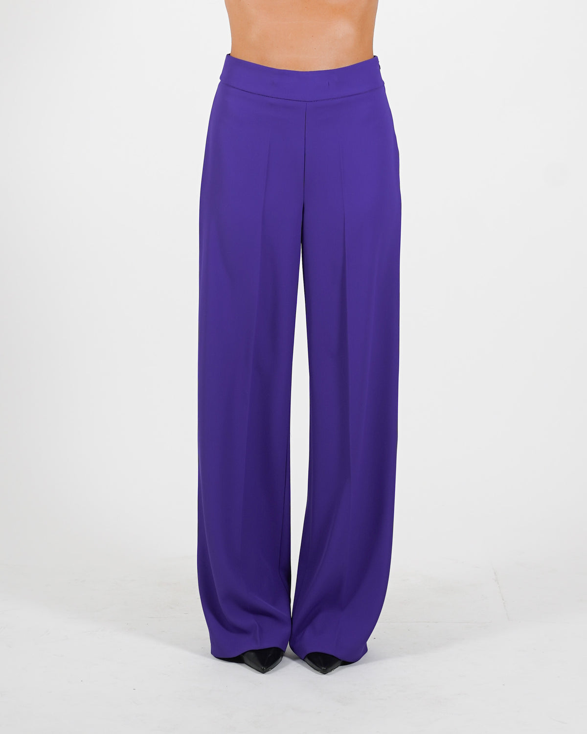 Pantaloni con baschina e gamba larga - Gazania