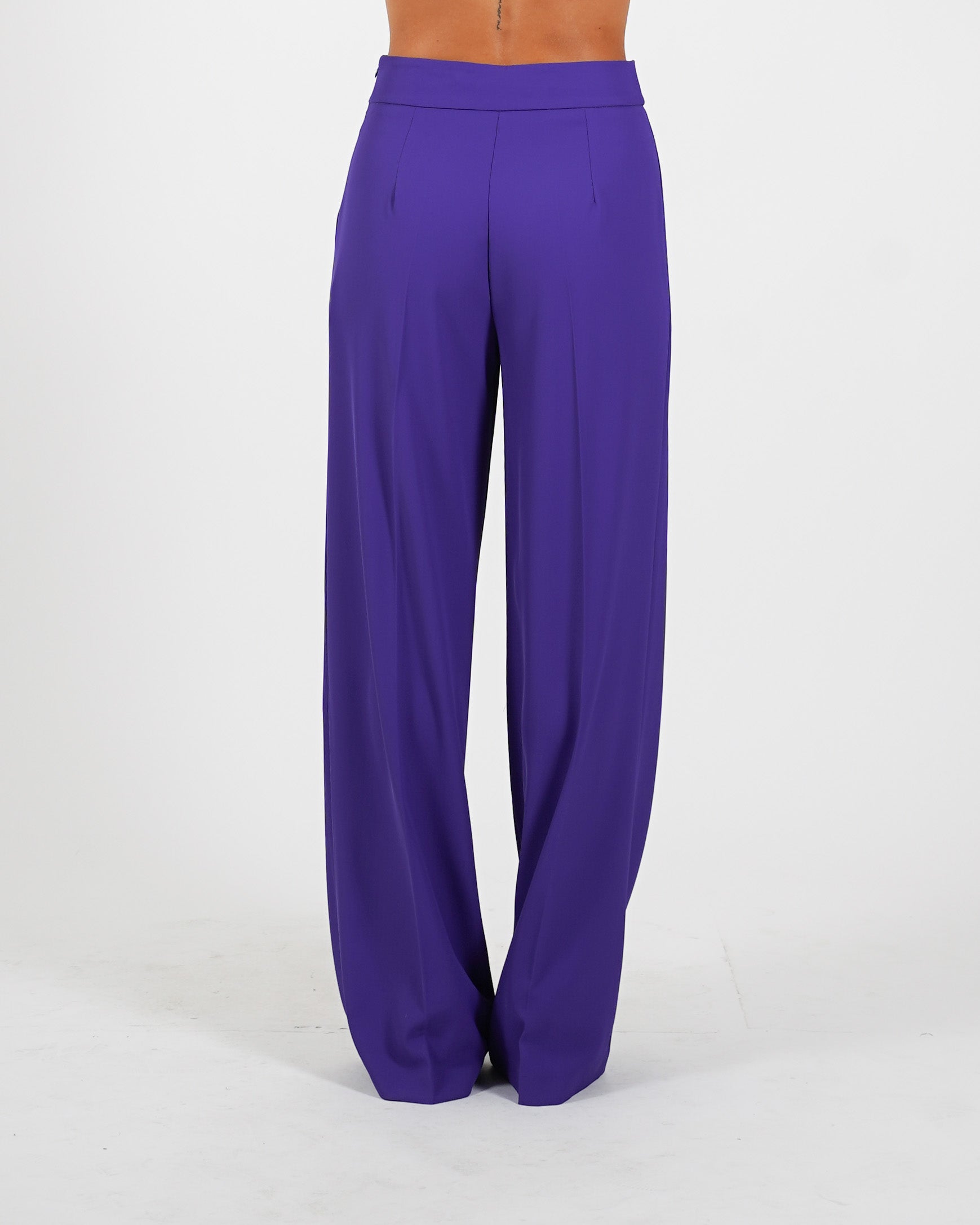 Pantaloni con baschina e gamba larga - Gazania