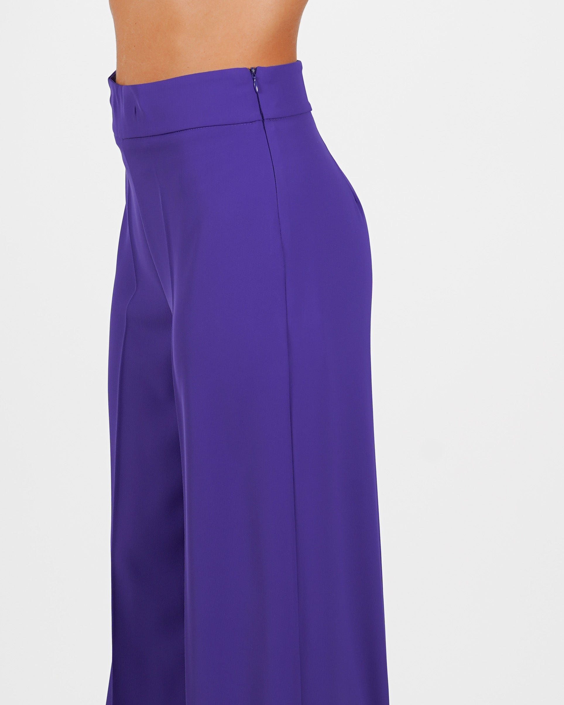 Pantaloni con baschina e gamba larga - Gazania