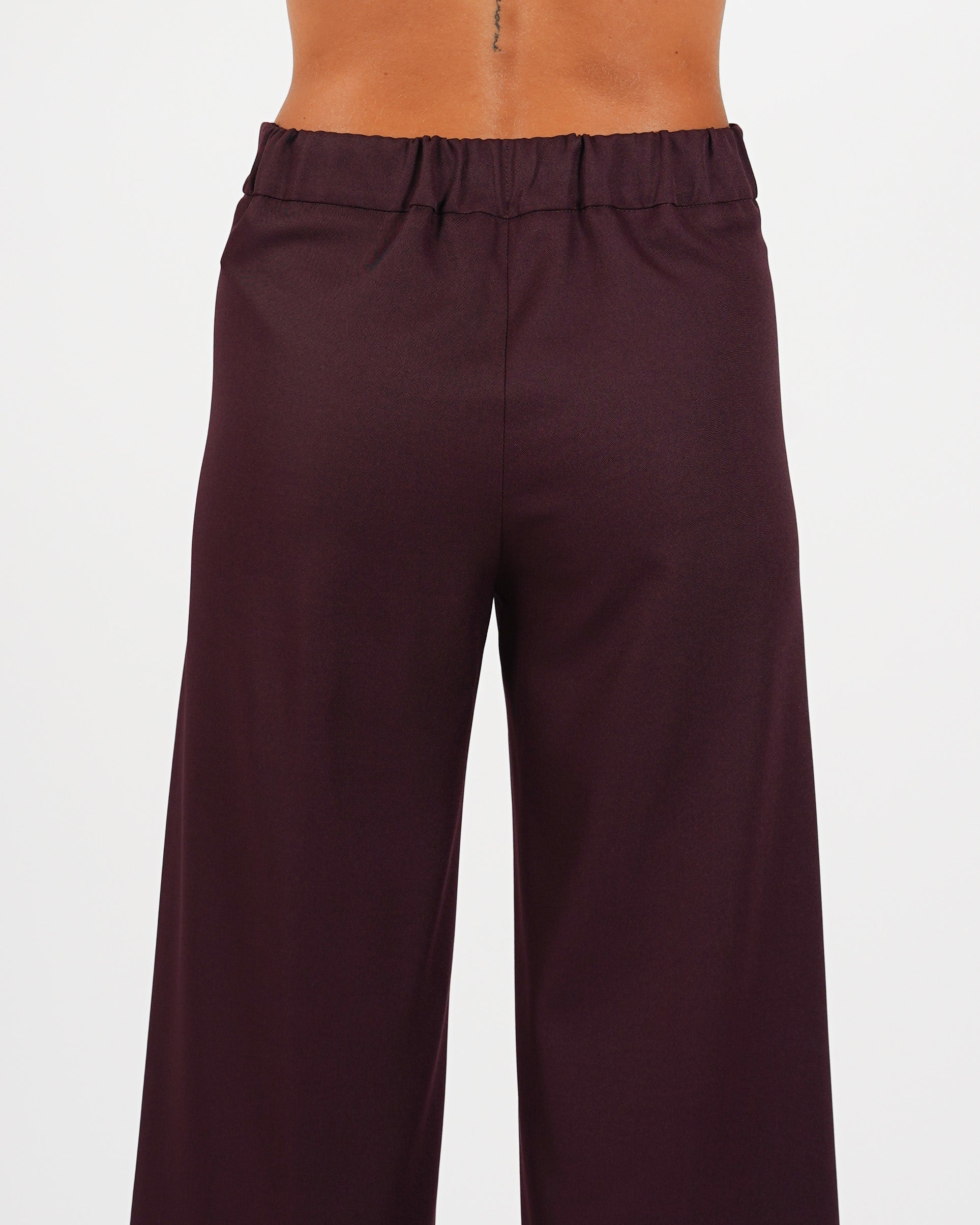 Pantaloni cropped in eco fibra - Manzano