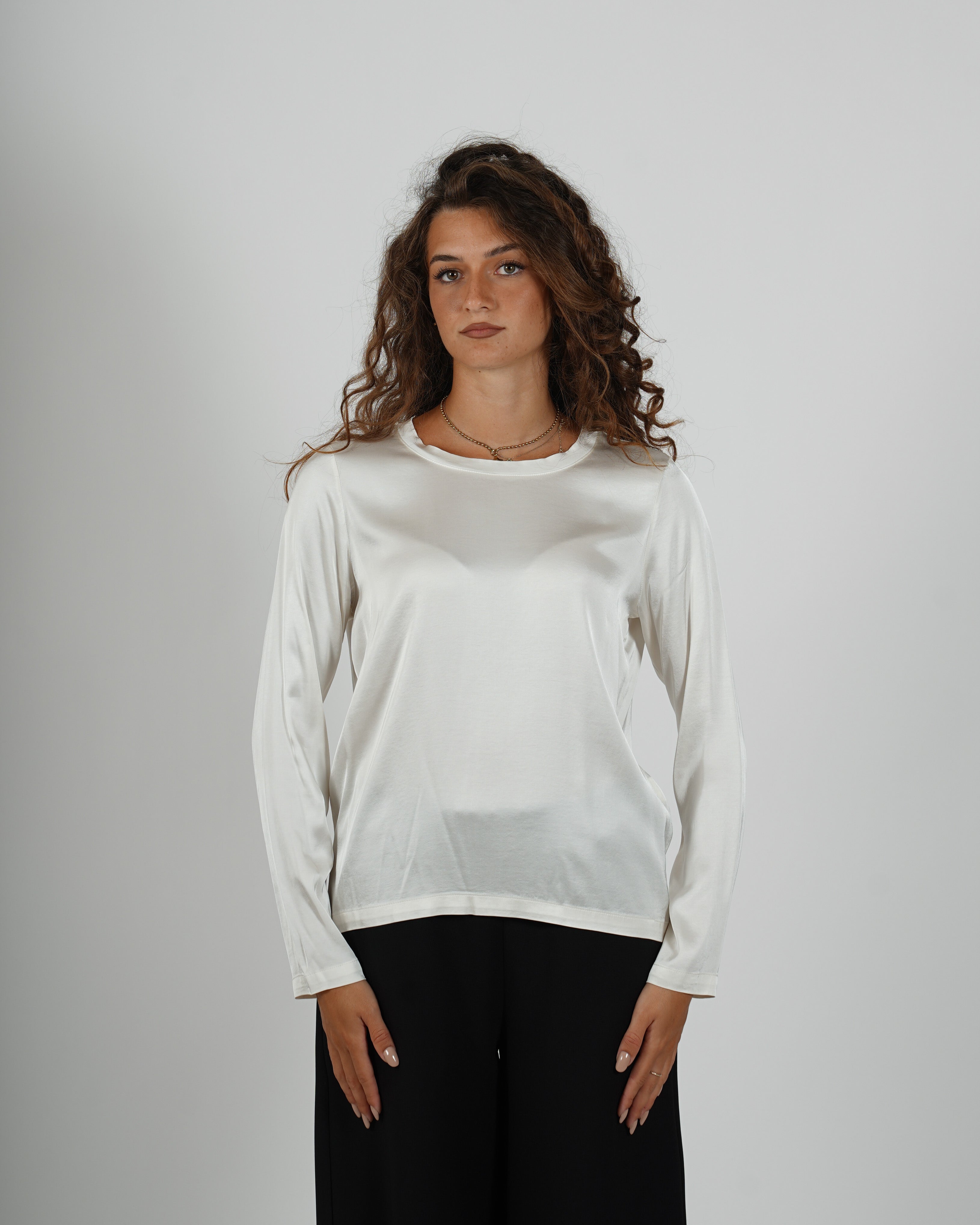 Shirt girocollo regular fit - Verzellino