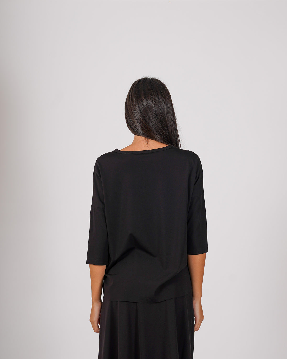 Blusa girocollo manica raglan - Odiosa