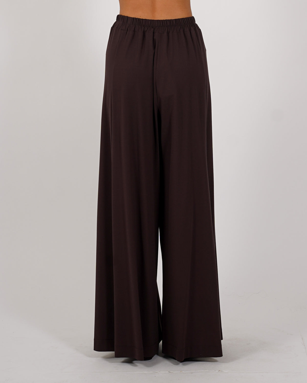 Pantaloni con baschina e gamba larga - Karen