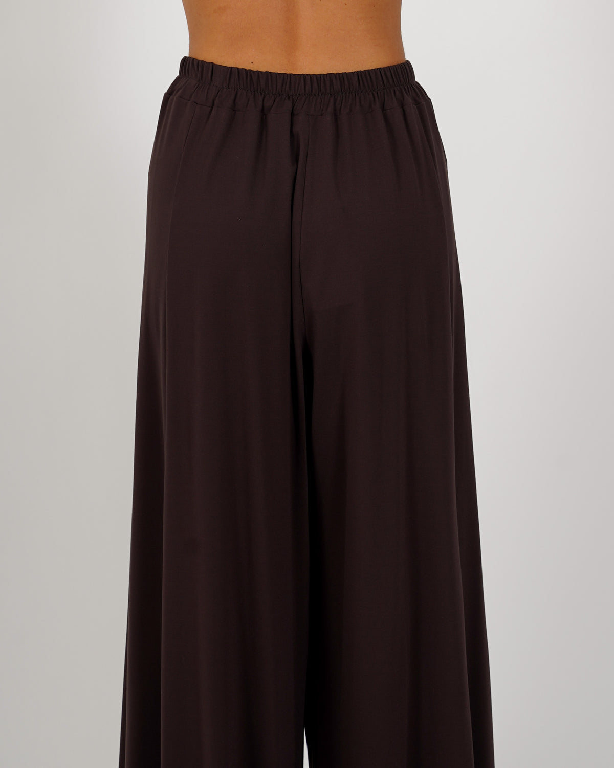 Pantaloni con baschina e gamba larga - Karen