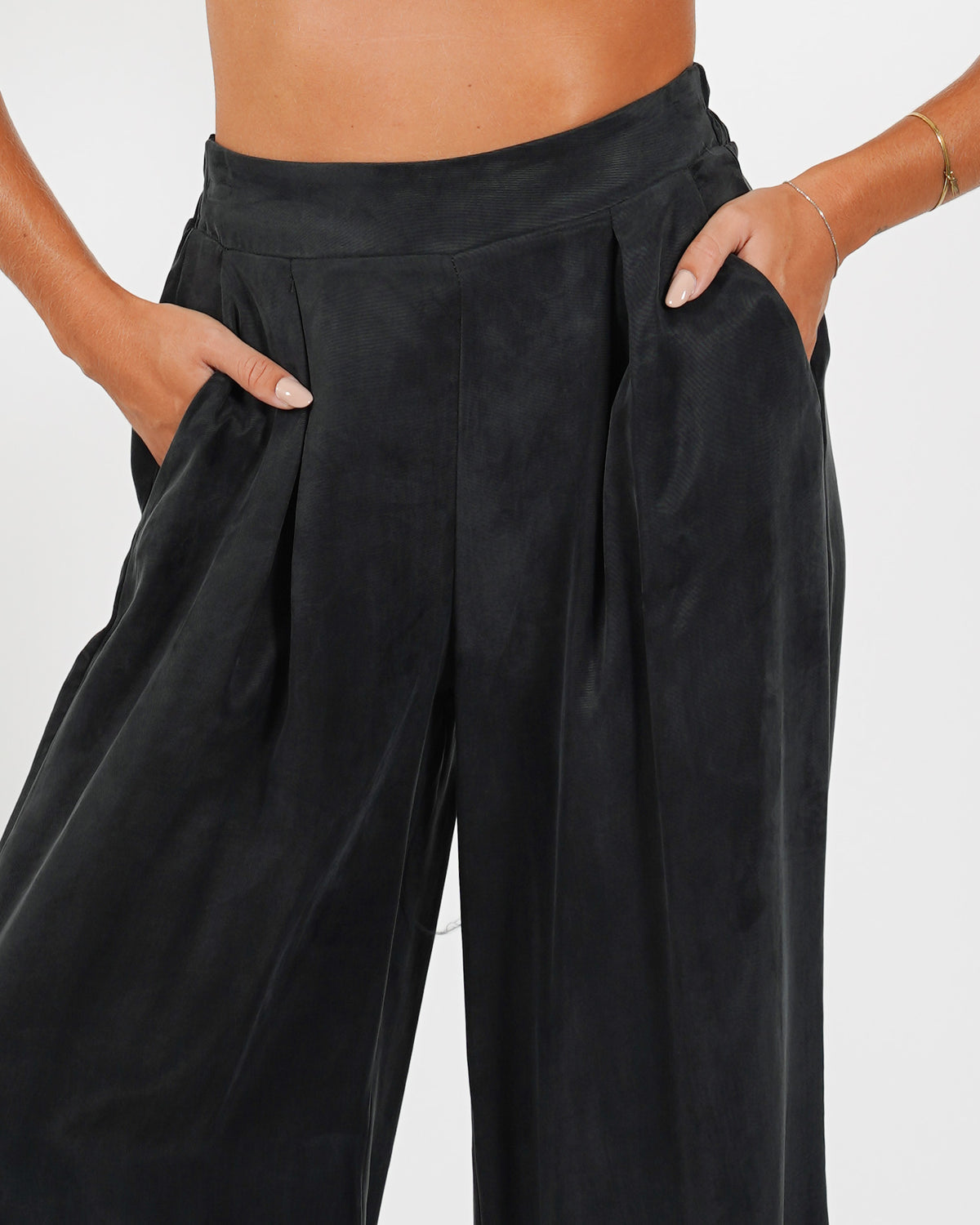 Pantaloni con baschina e gamba larga - Kosice