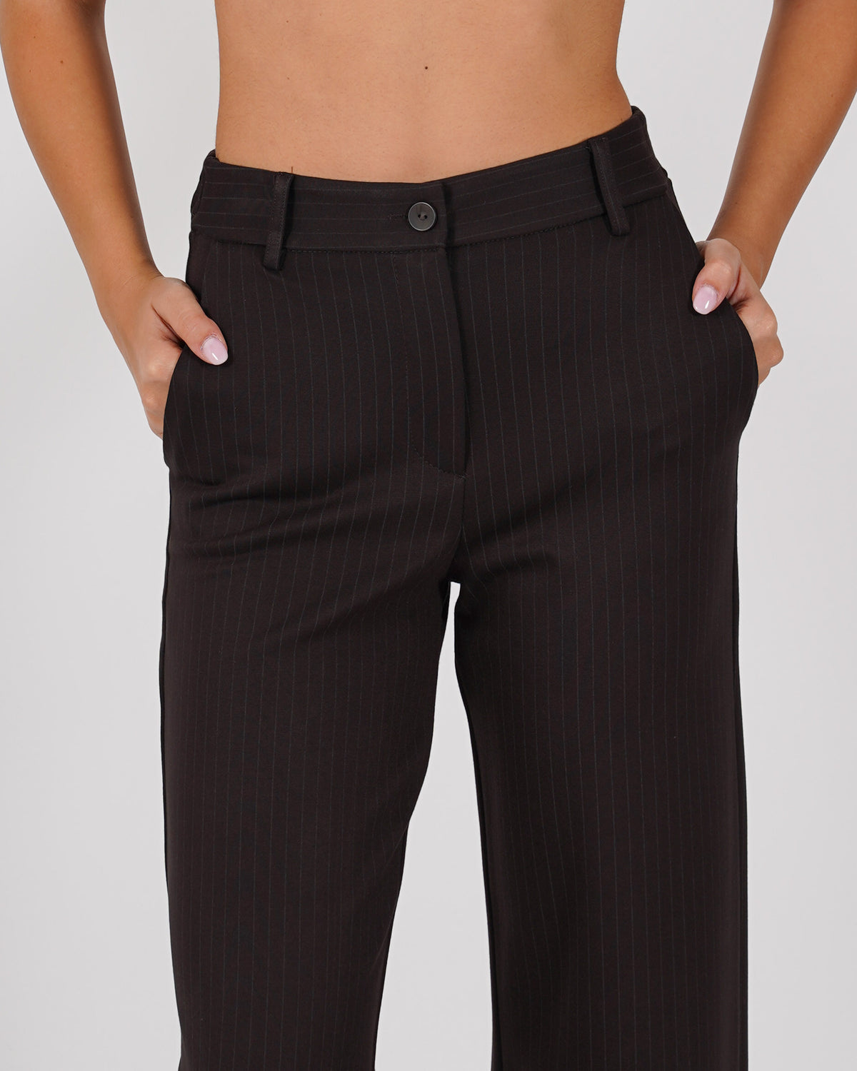 Pantaloni gessati regular fit - Talanga