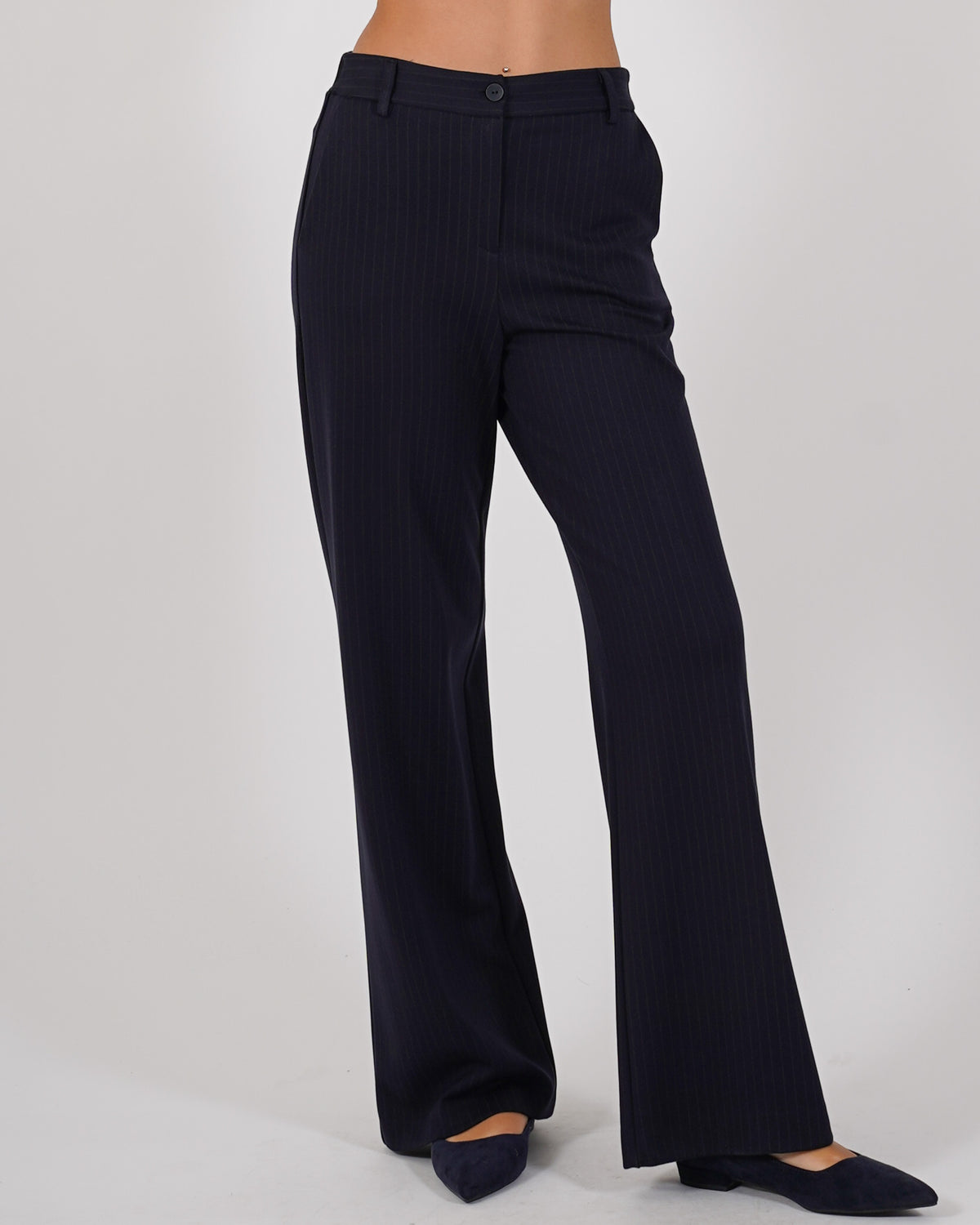 Pantaloni gessati regular fit - Talanga