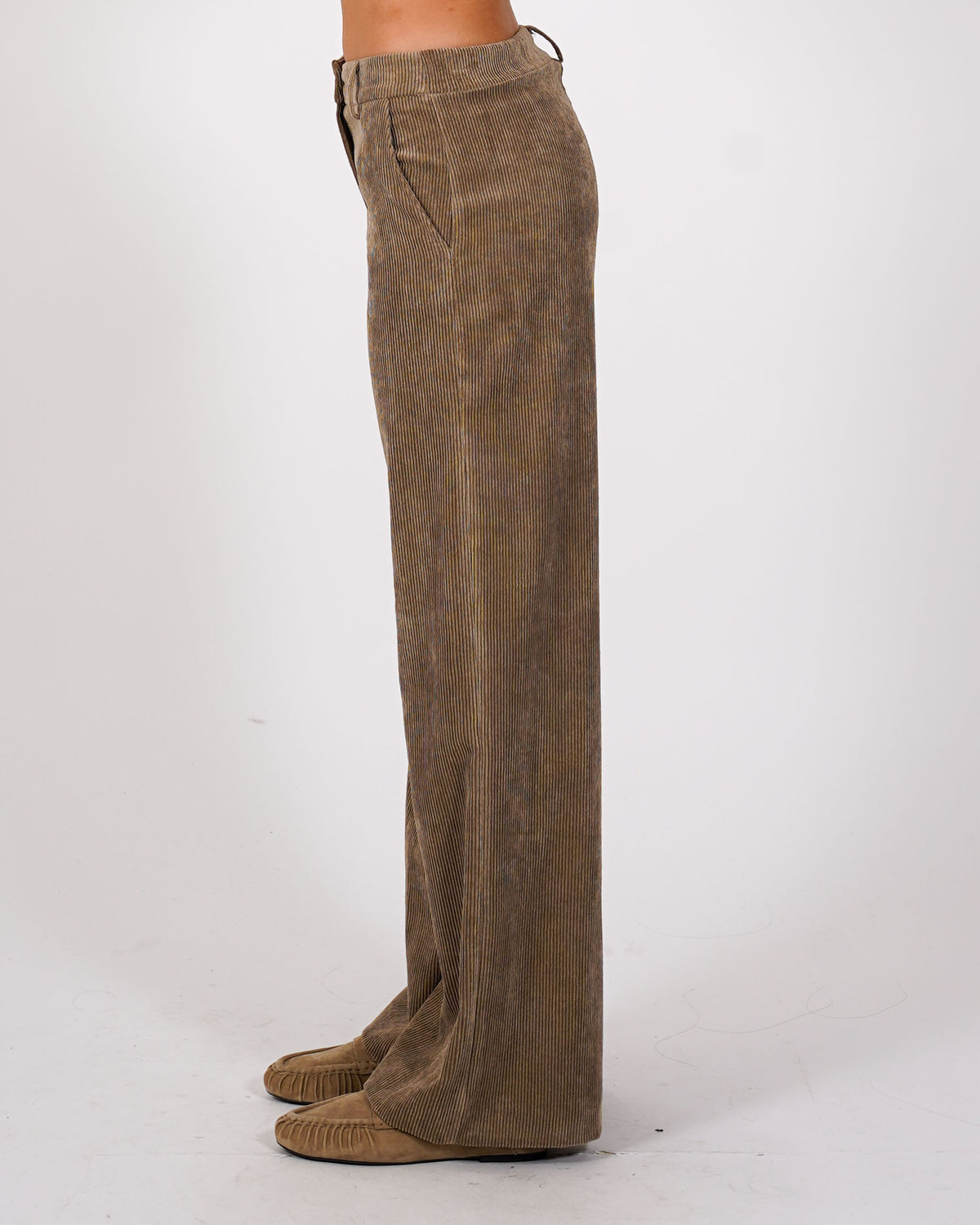 Pantaloni regular fit in velluto - Pergola