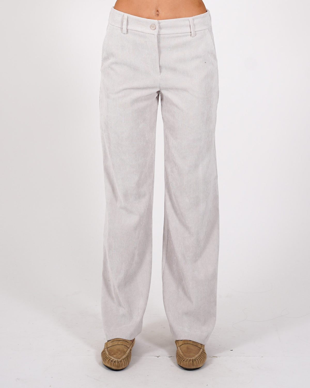 Pantaloni regular fit in velluto - Pergola