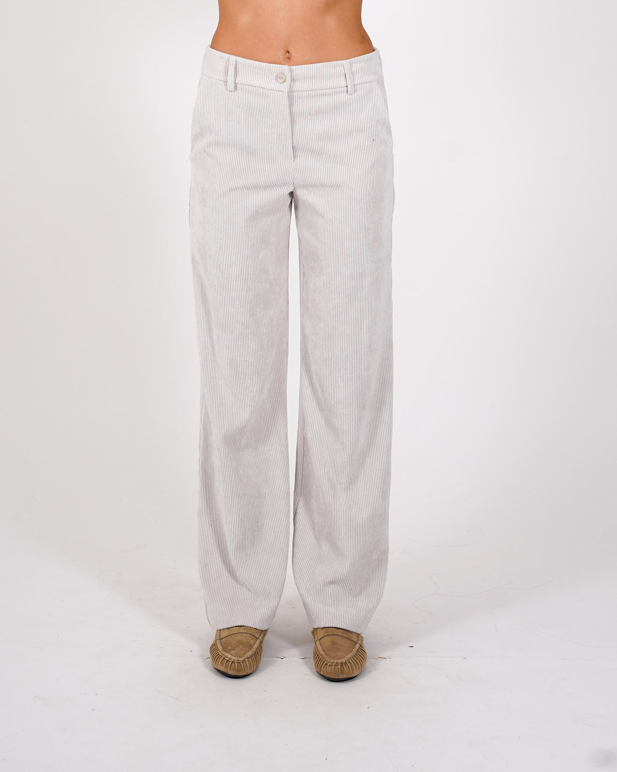 Pantaloni regular fit in velluto - Pergola