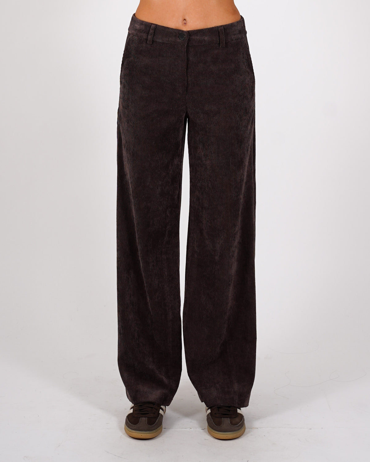 Pantaloni regular fit in velluto - Pergola
