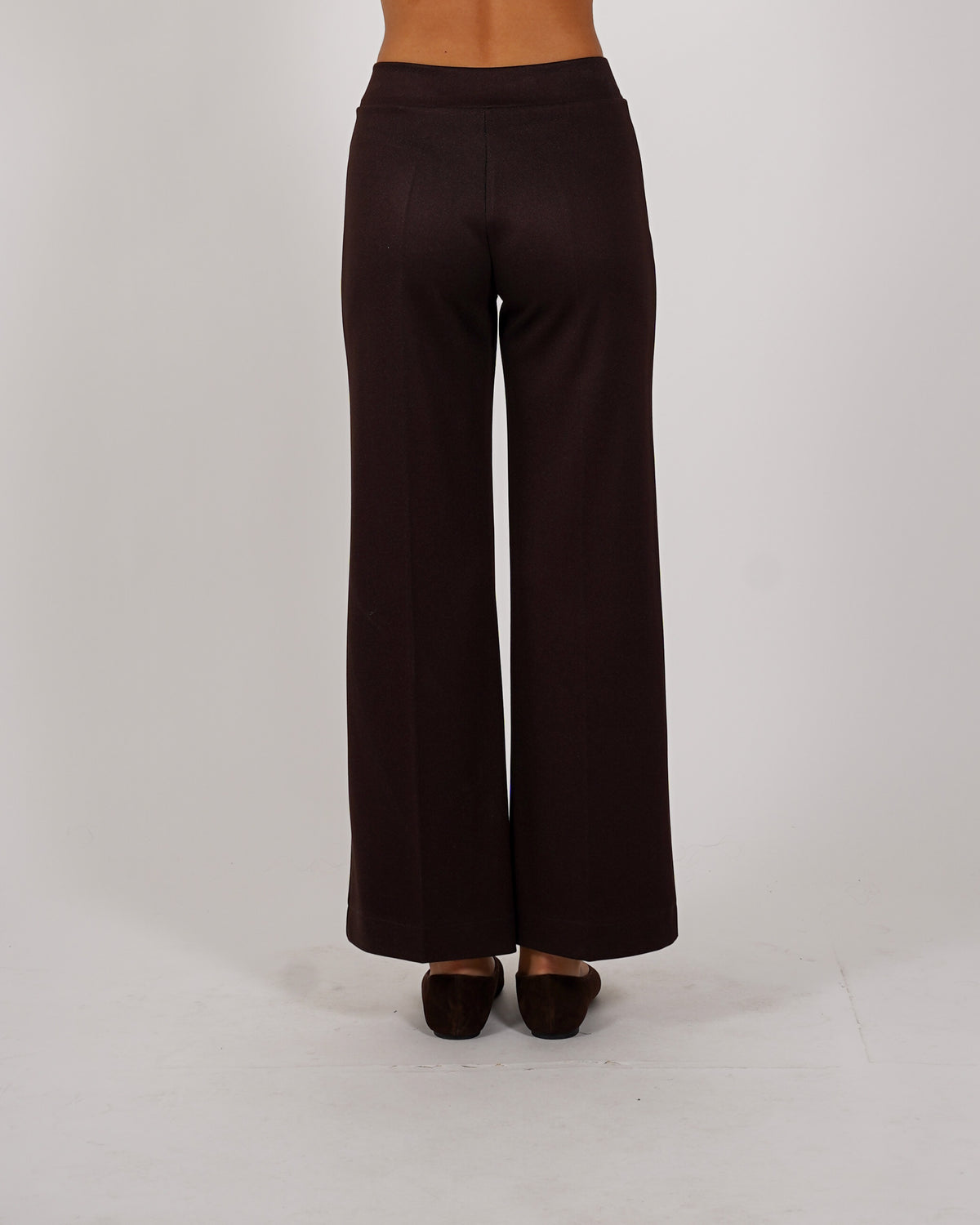 Pantaloni cropped in tessuto diagonale - Durango