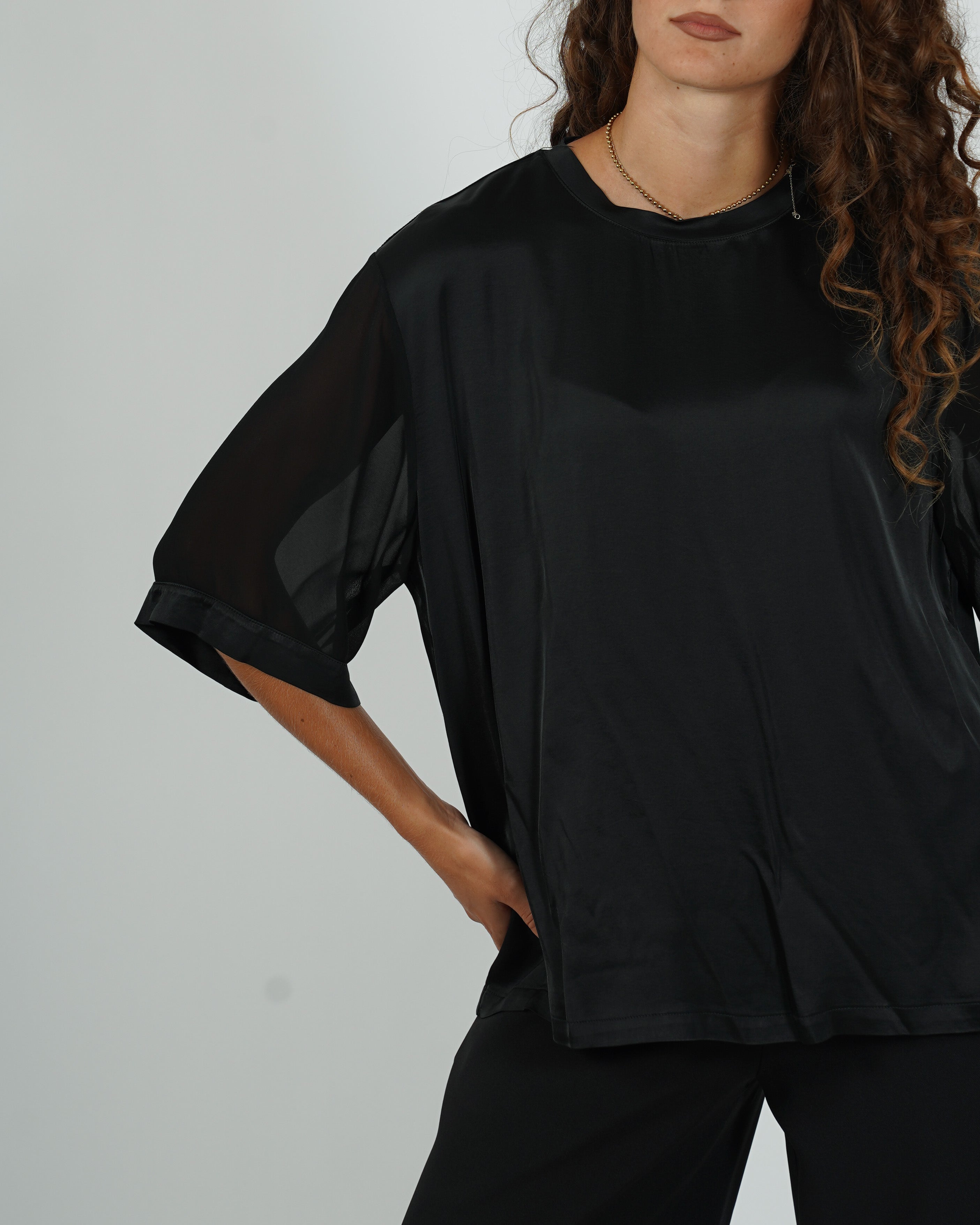 Shirt girocollo manica 3/4 - Elide