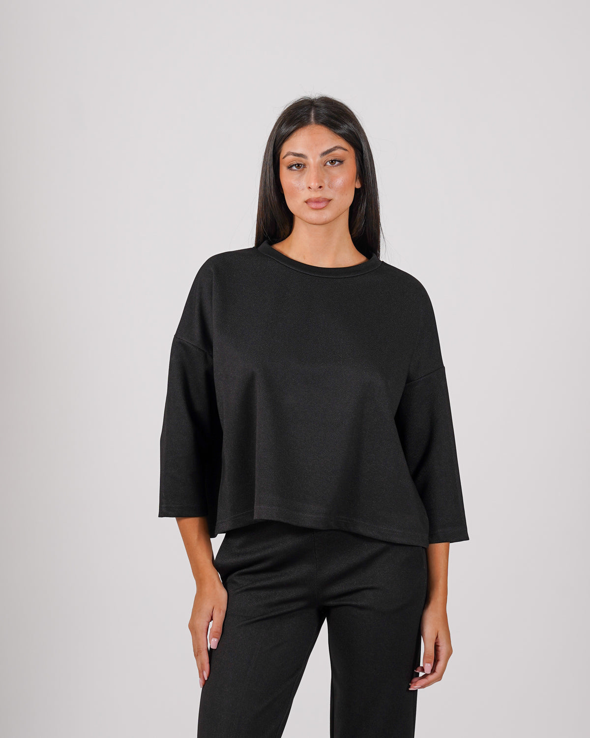 Felpa girocollo over - Tartufo