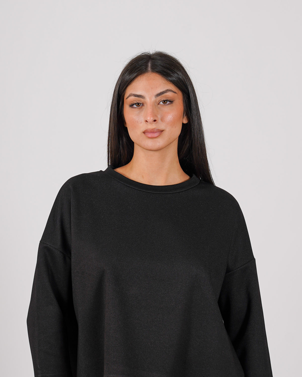 Felpa girocollo over - Tartufo