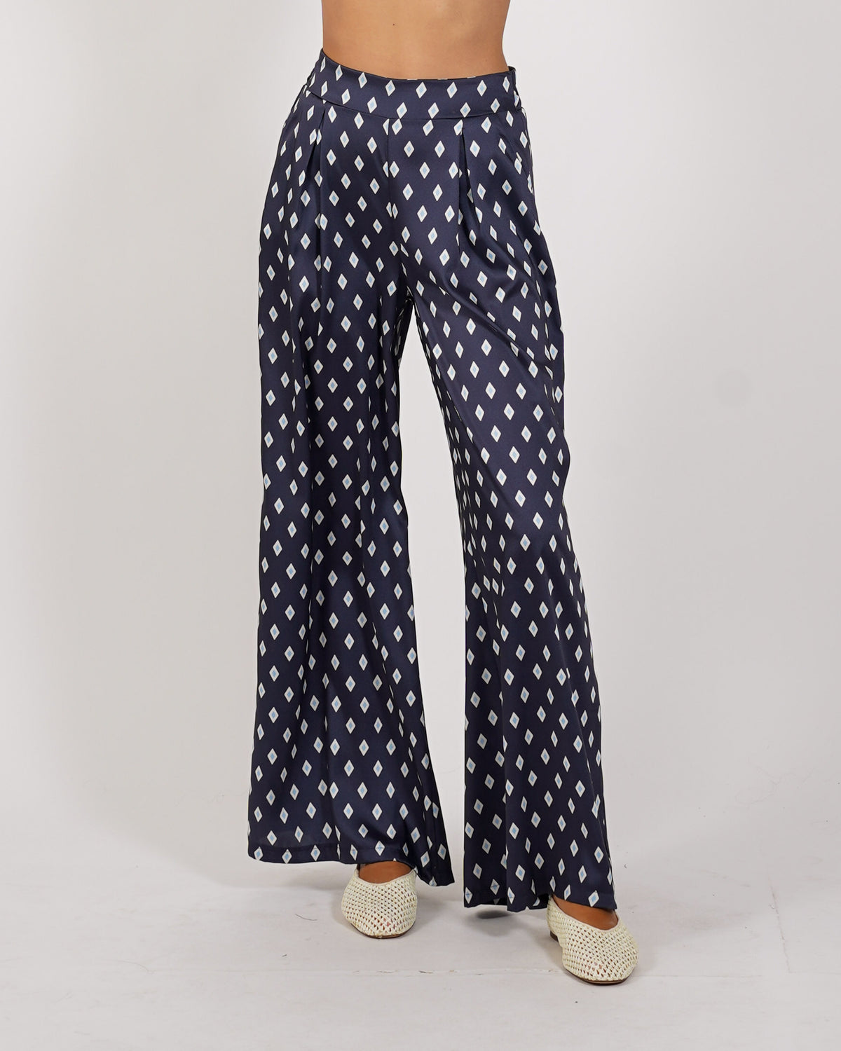 Pantaloni con baschina e gamba larga - Kosice