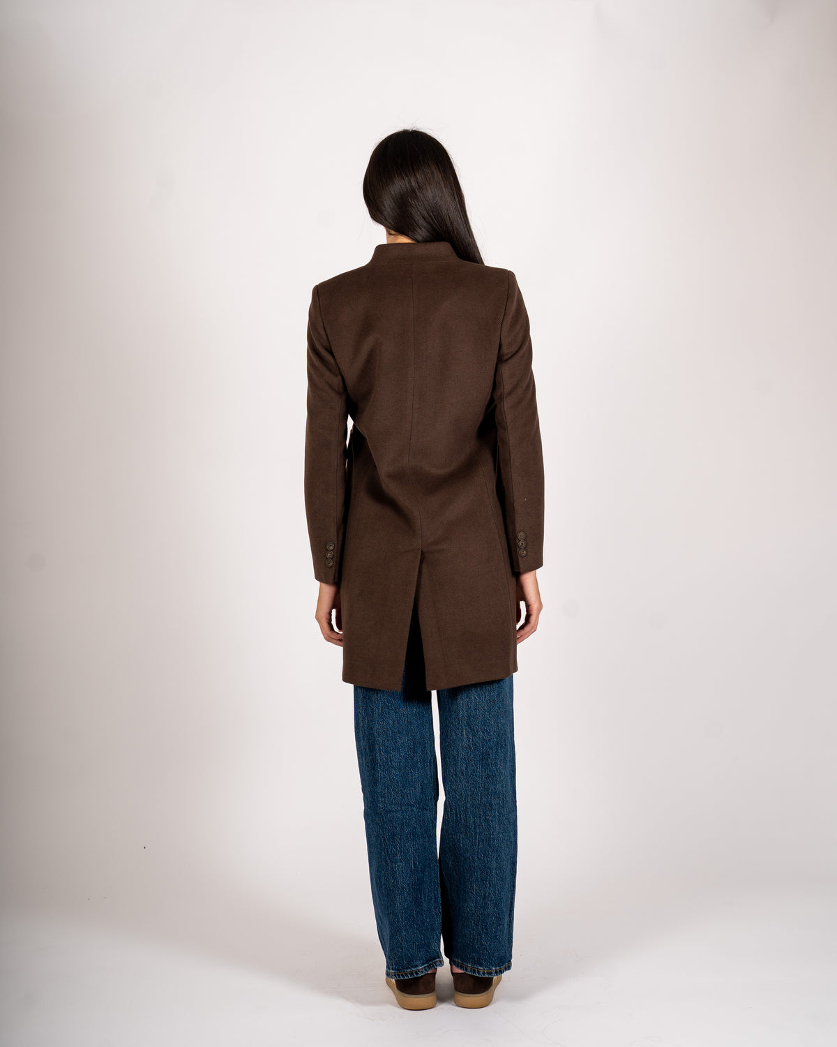 Cappotto monopetto in mano lana - Adriele