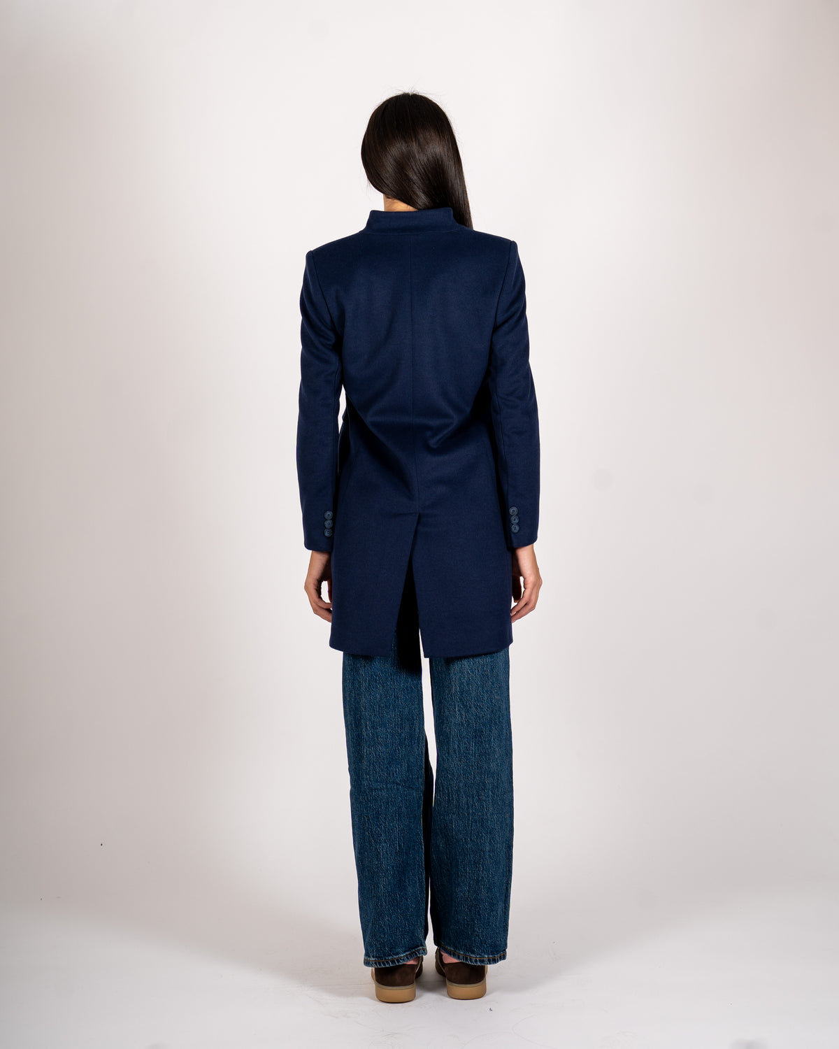 Cappotto monopetto in mano lana - Adriele