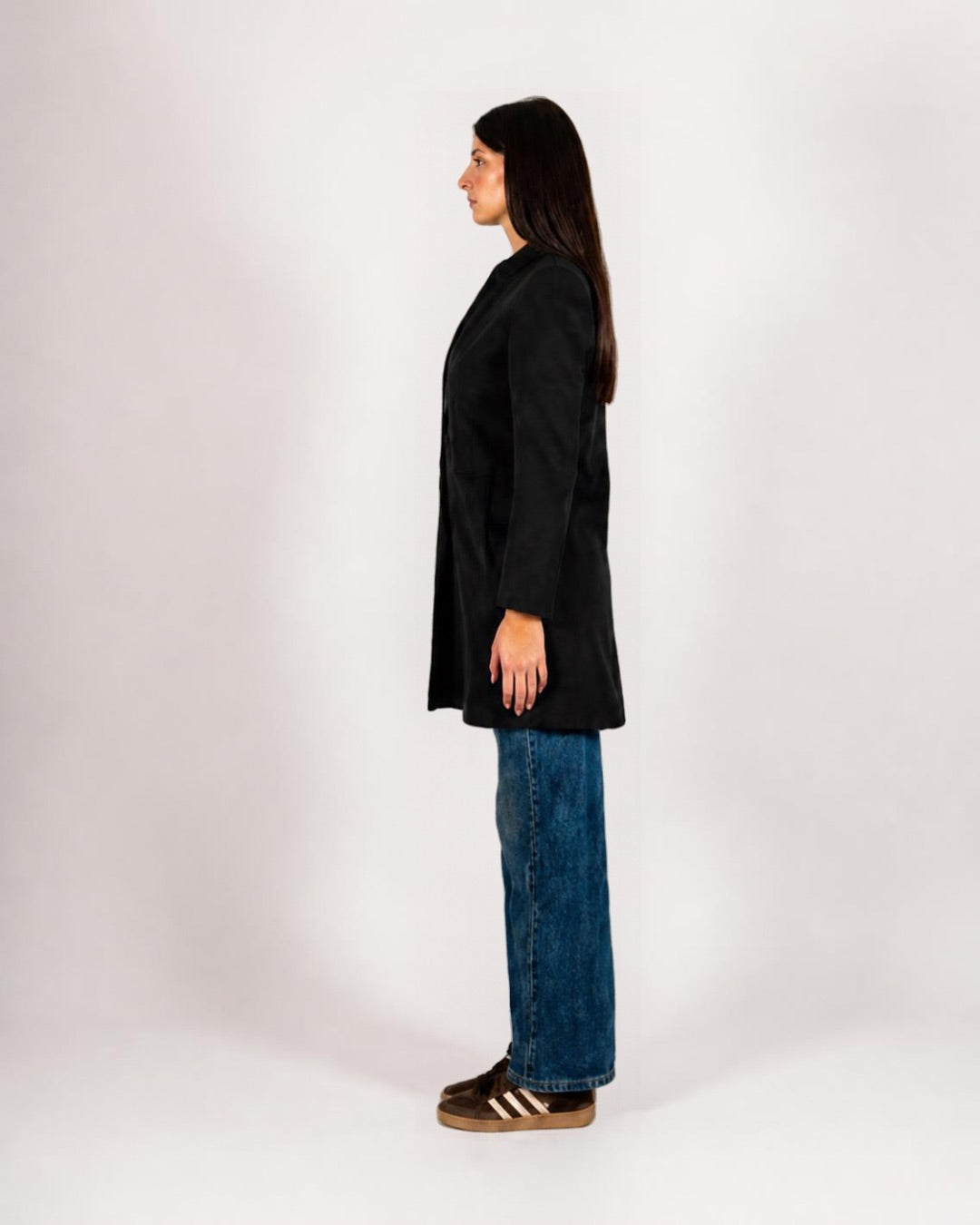 Cappotto monopetto in mano lana - Adriele