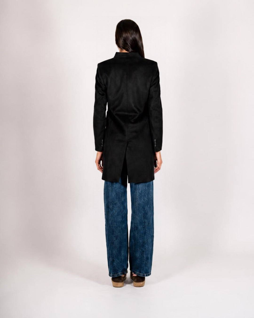 Cappotto monopetto in mano lana - Adriele
