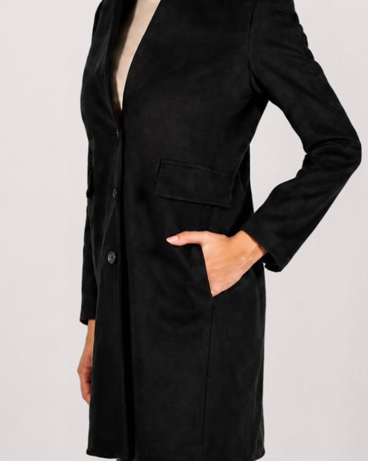 Cappotto monopetto in mano lana - Adriele